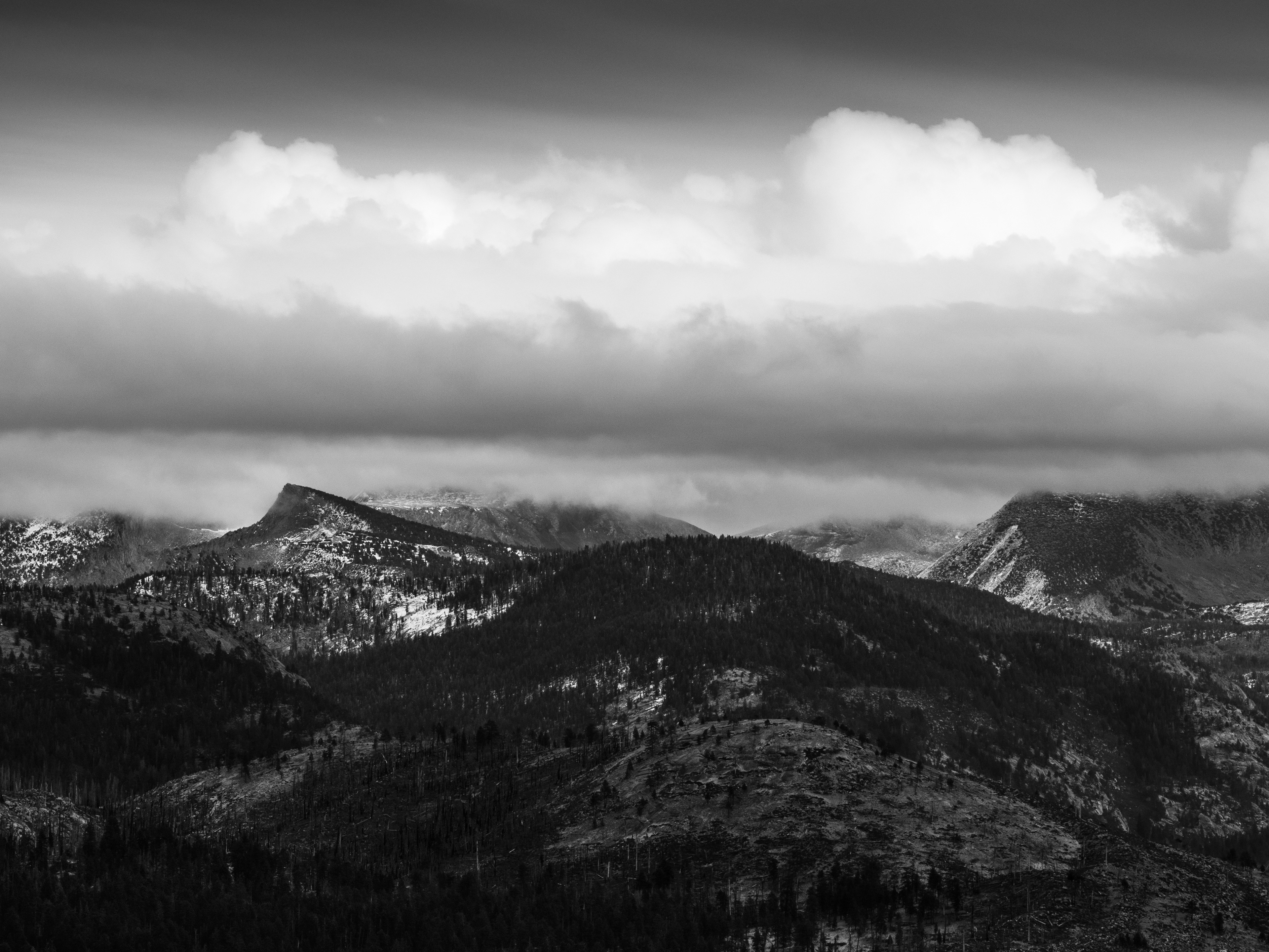 Clouds Over Mount Tenaya 2