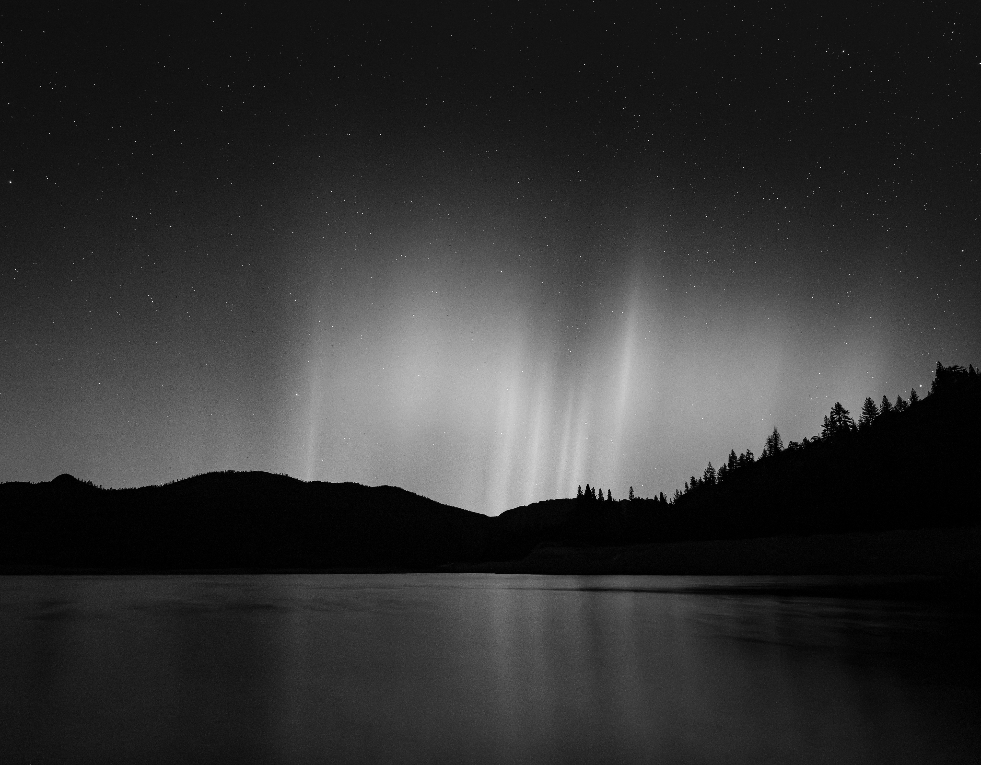 Lake Spaulding Aurora