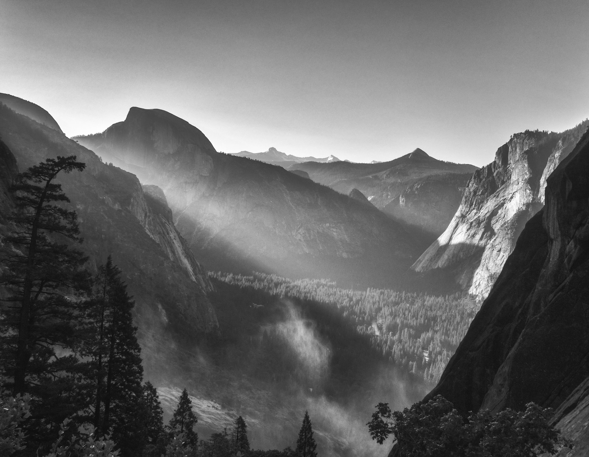 First Light on Glacier Point #2