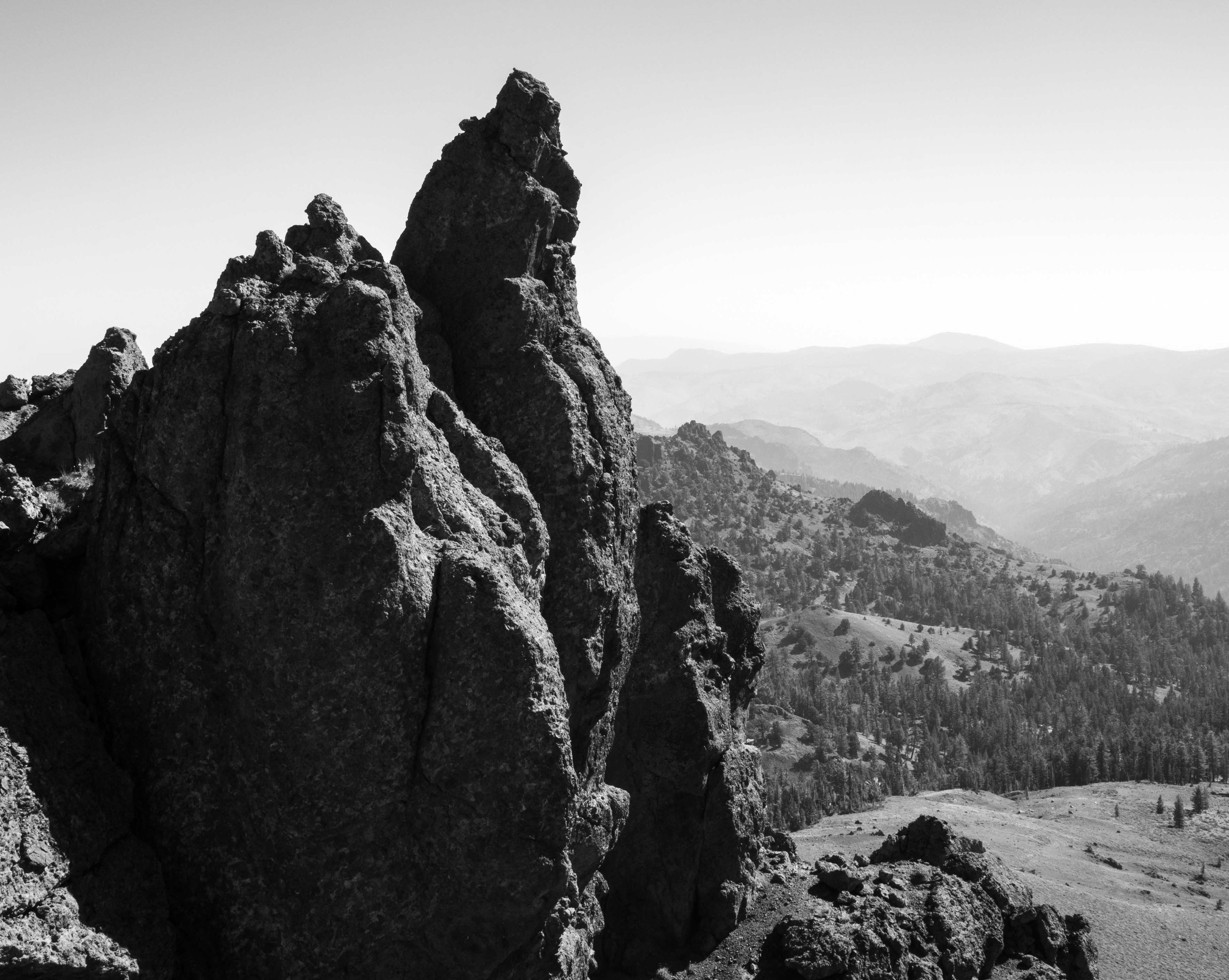 Rocks on Reynolds Peak
