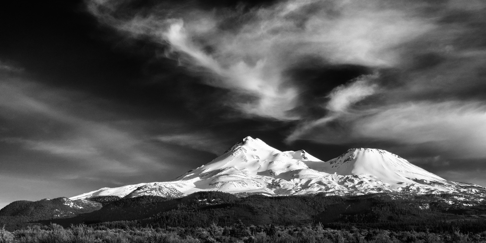 Sunset on Mount Shasta #1