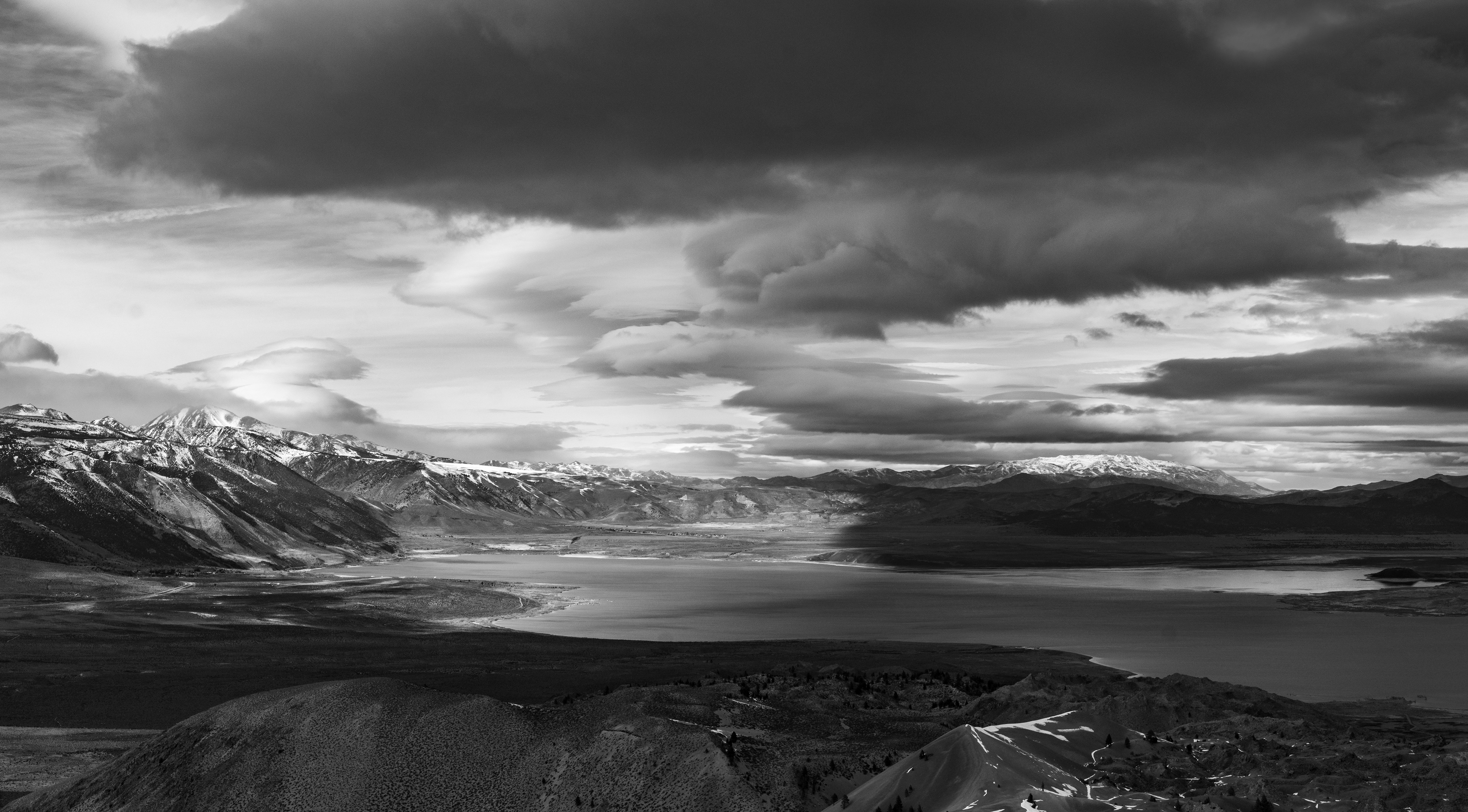 Clouds Over Mono Lake