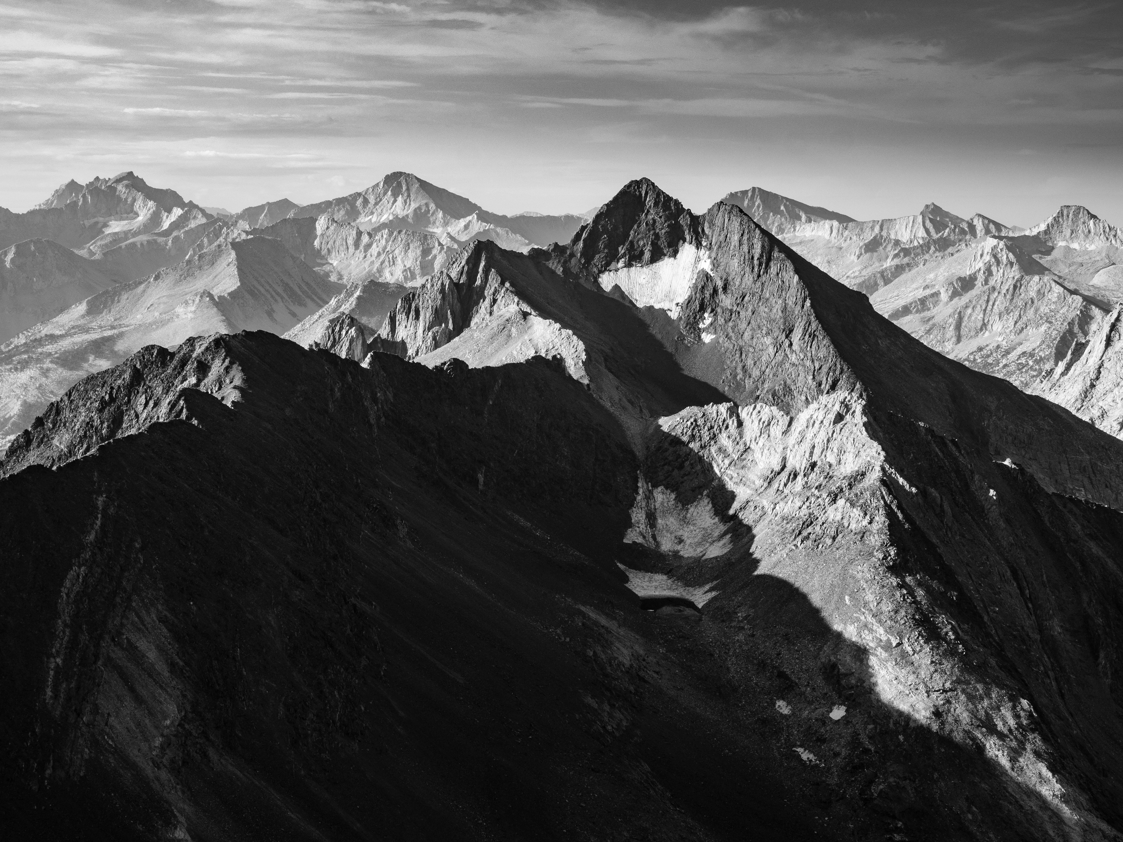 Early Light on Red and White Mountain