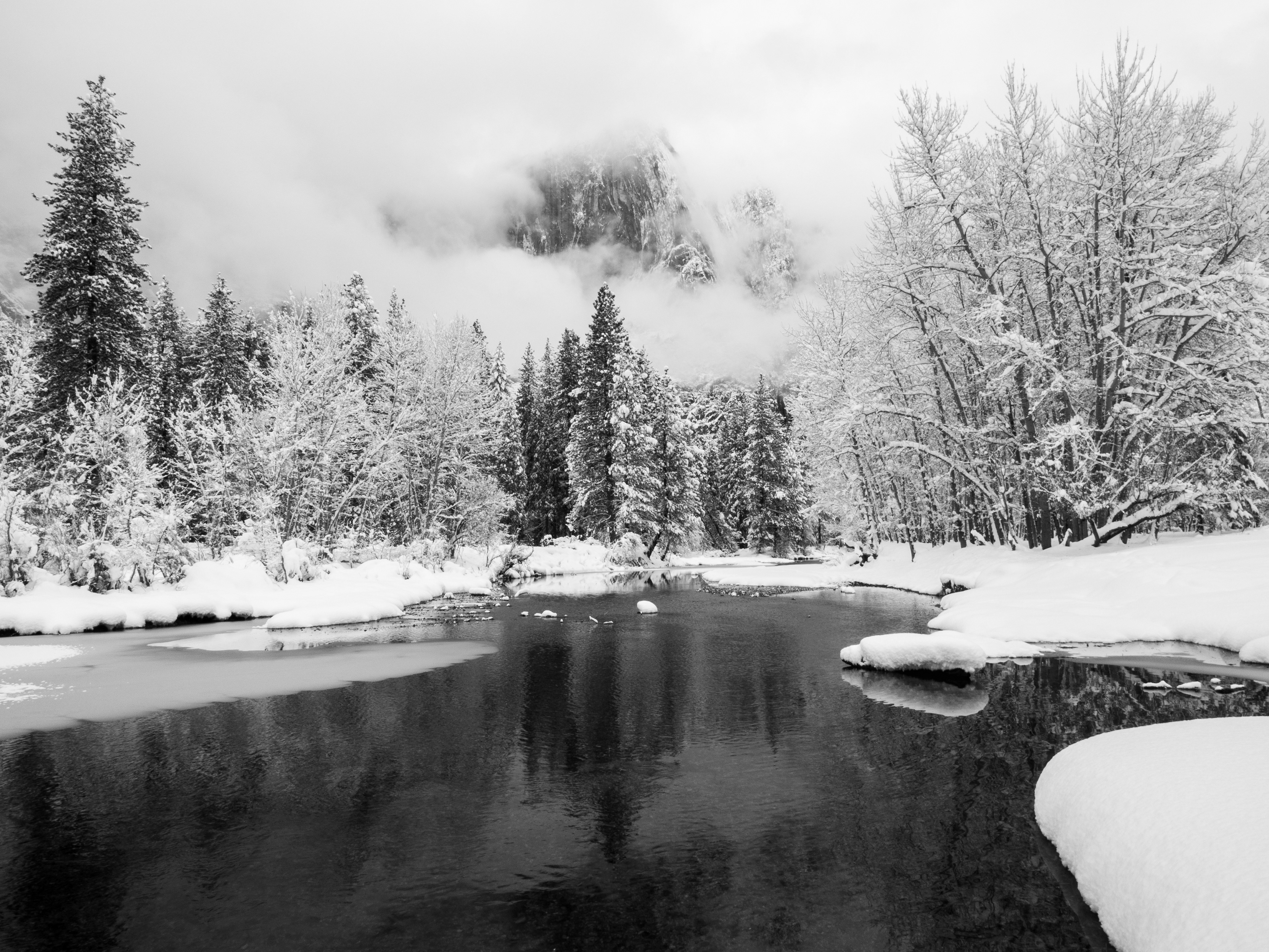 Partially Frozen Merced
