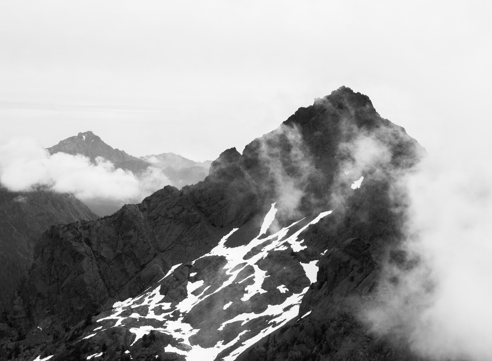 Mountains Near Mount Ellinor