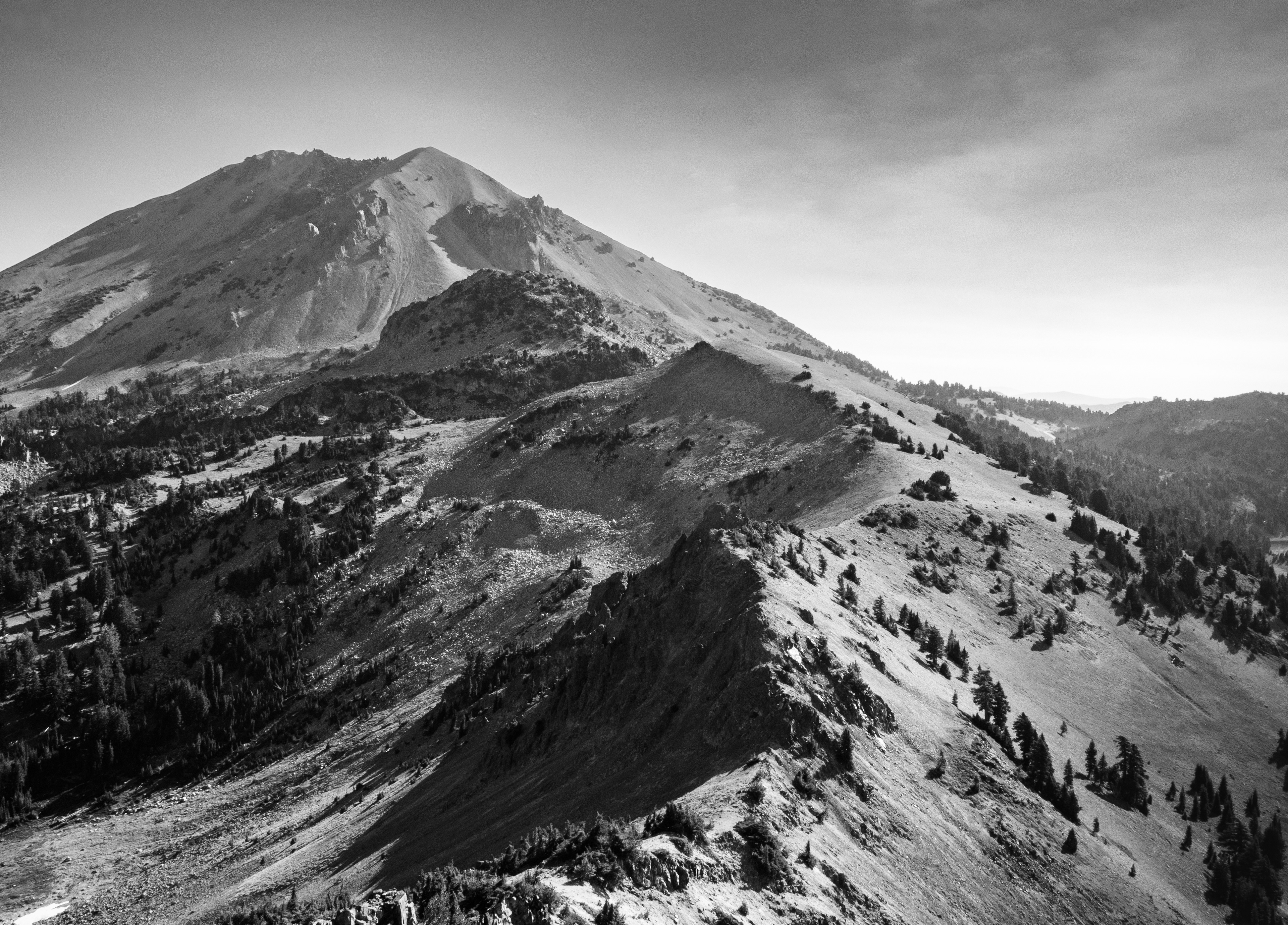 Lassen Ridge View From Pilot Pinnacle