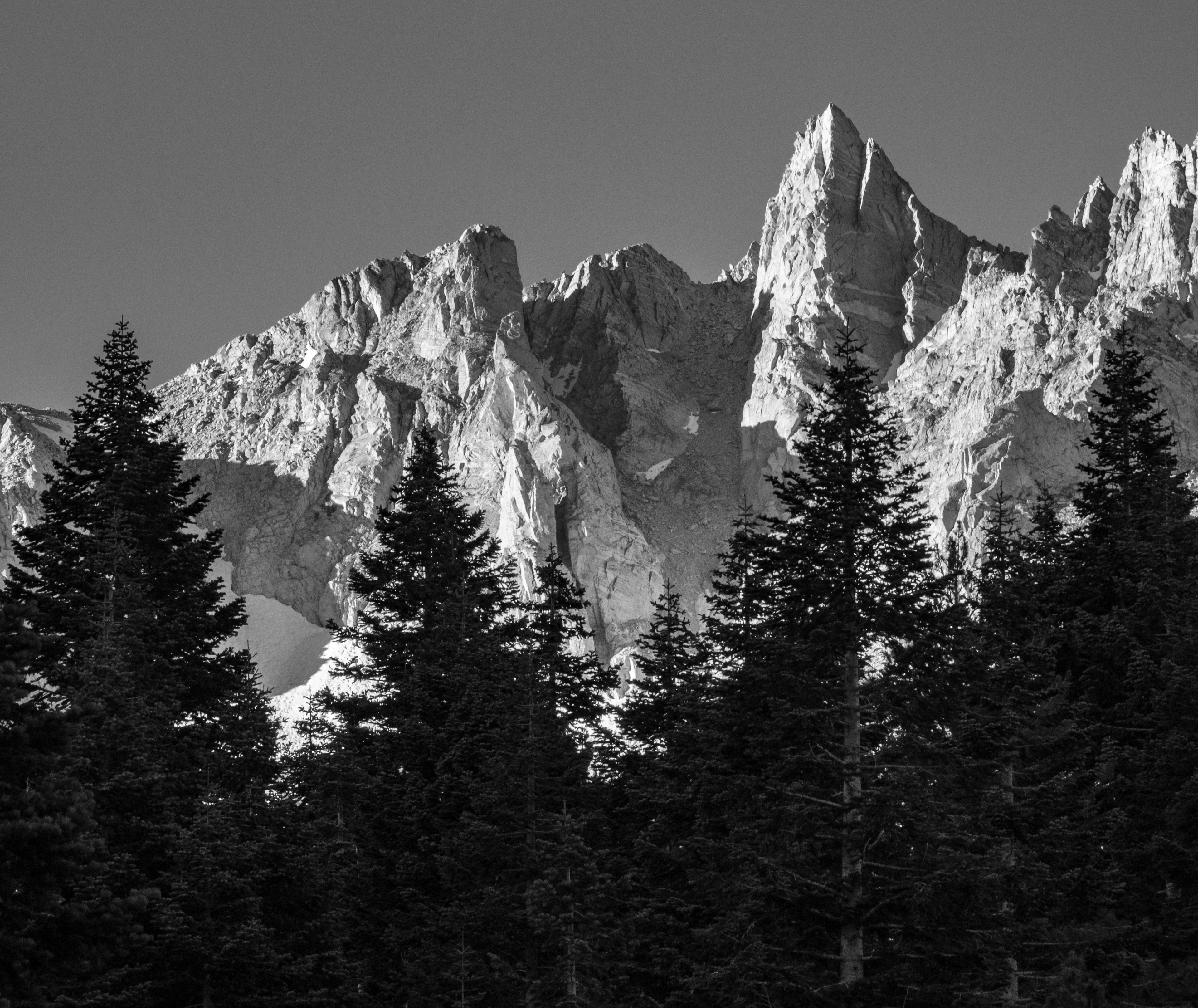 Granite Peaks Over Horse Creek Canyon