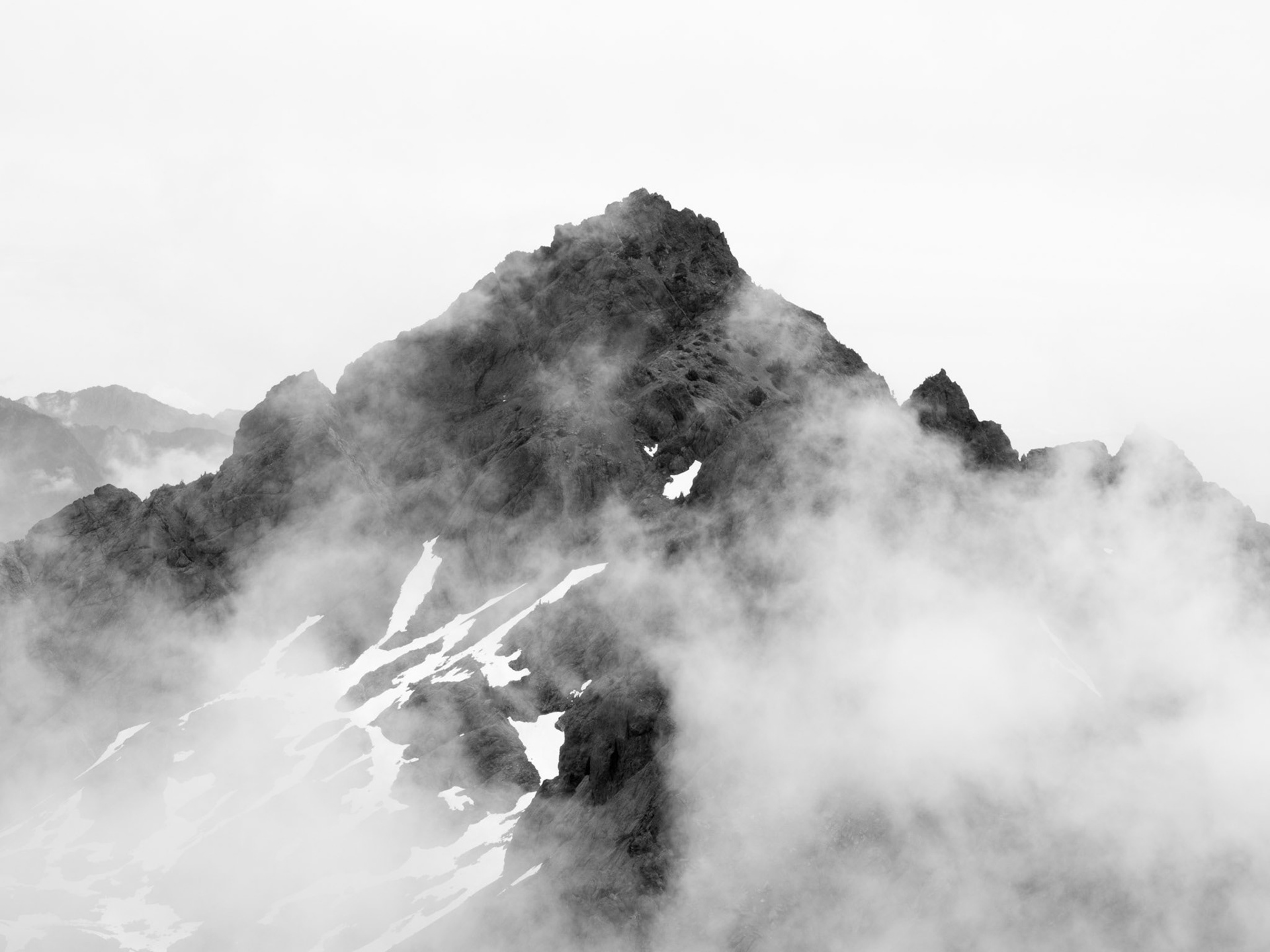 Mount Washington in the Fog