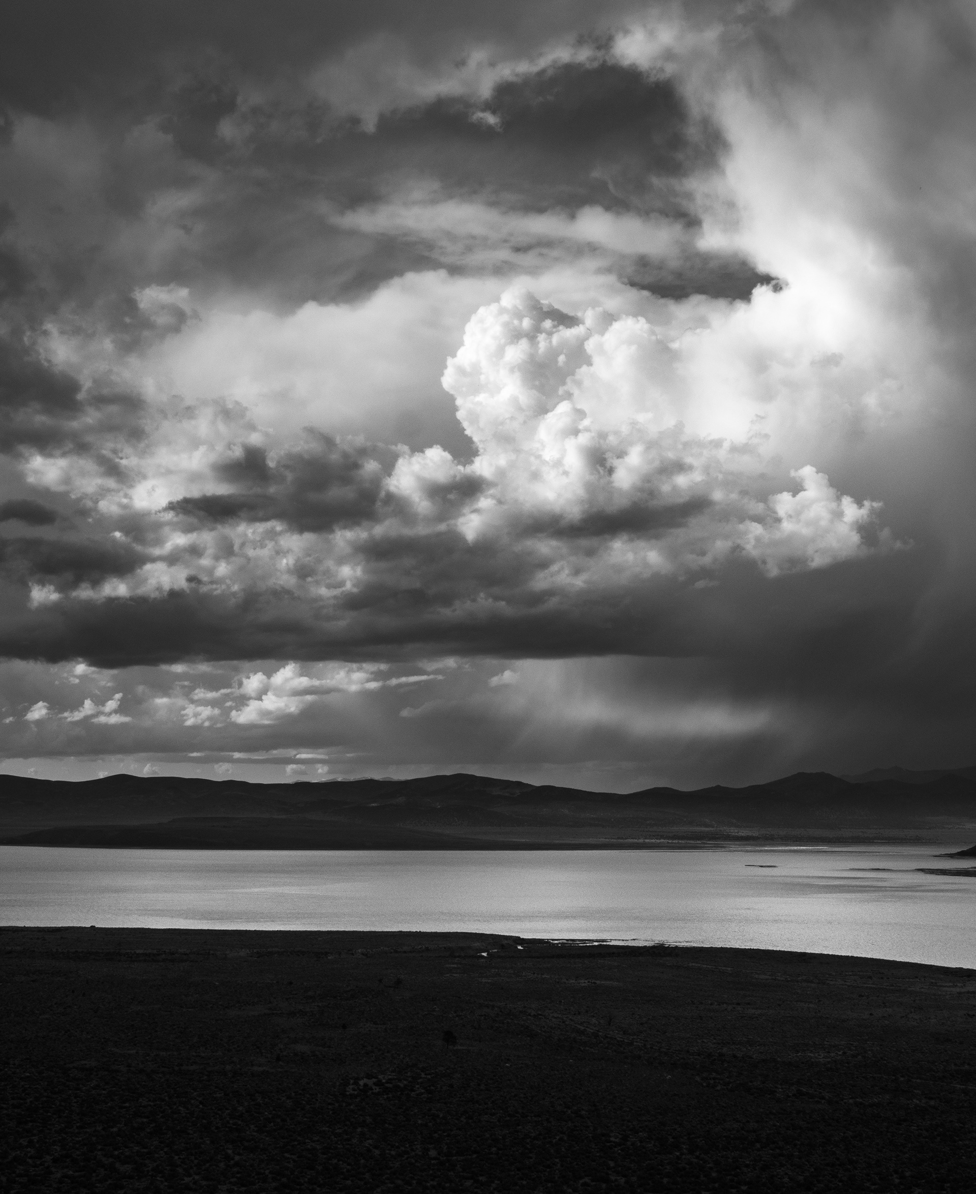 Storm Clouds Above Mono Lake