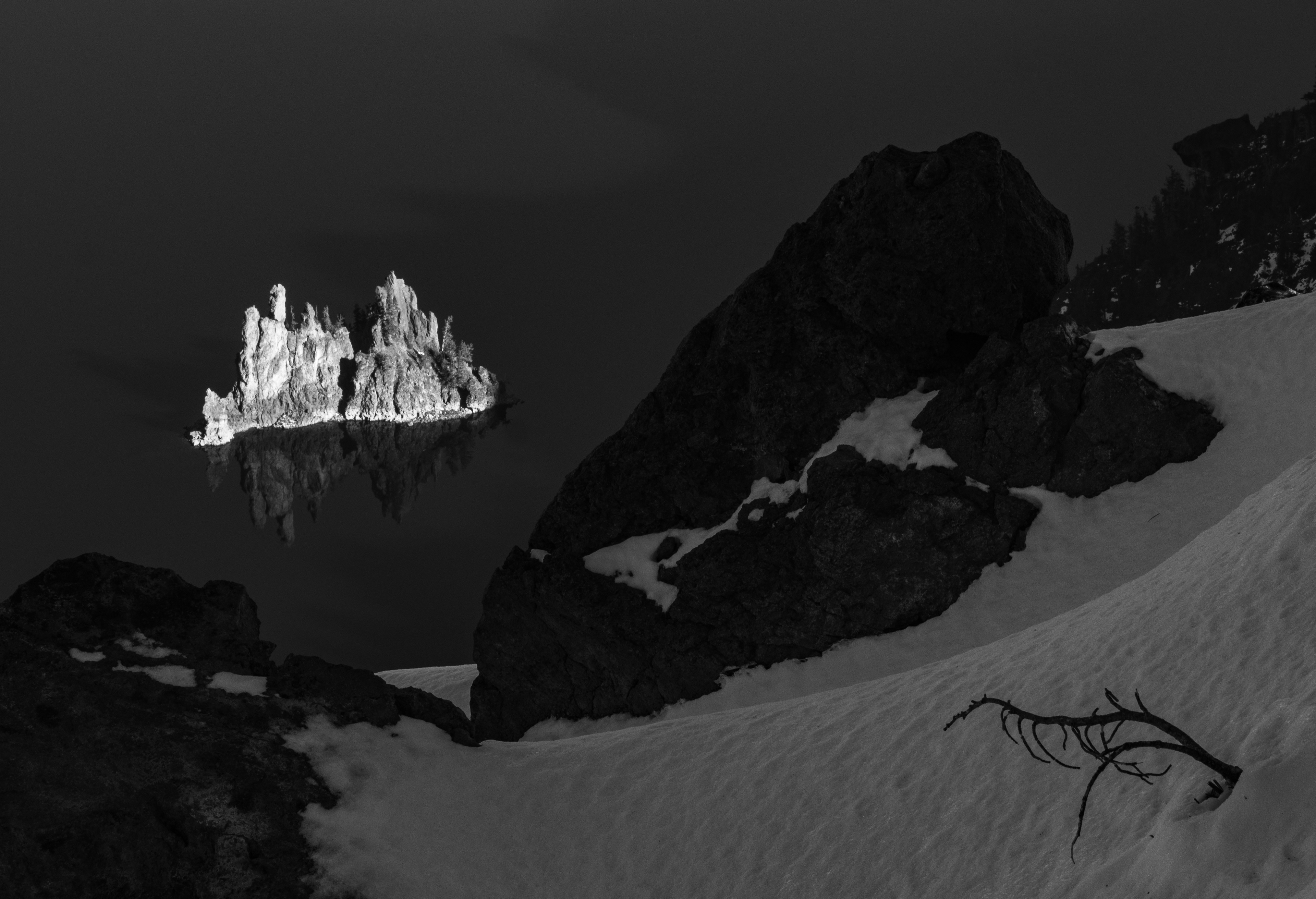 Phantom Ship, Crater Lake