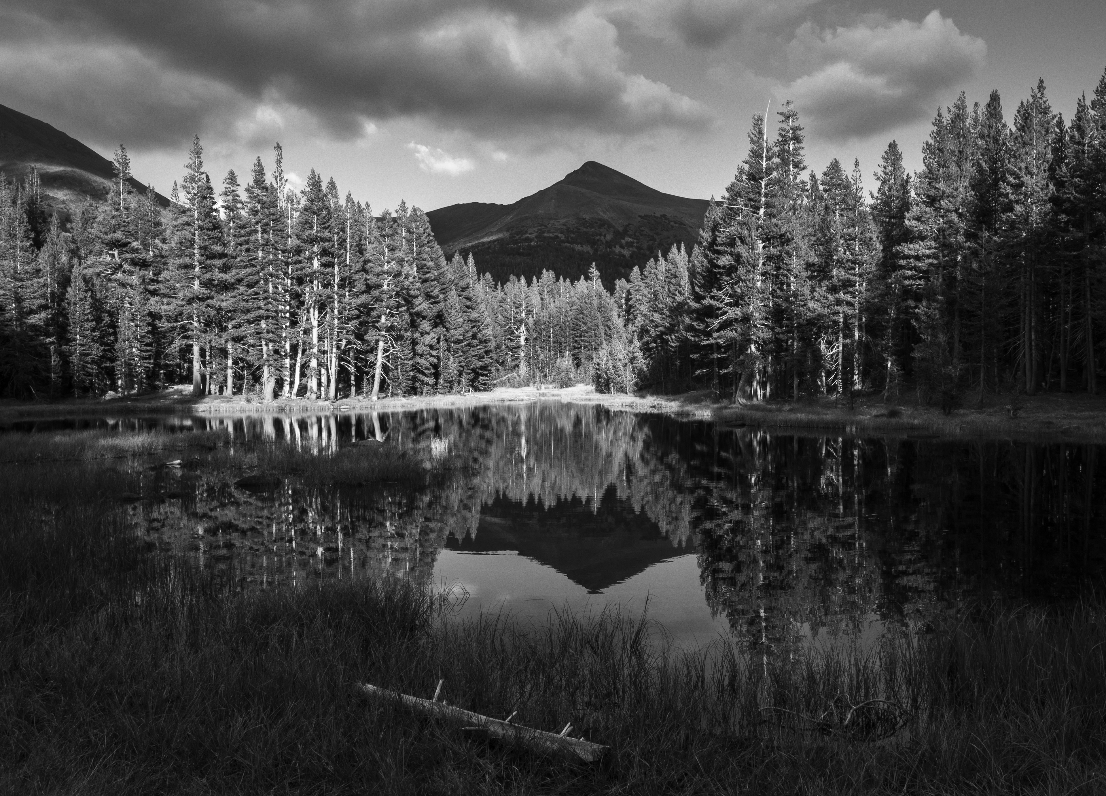 Mount Gibbs Reflected on a Small Lake