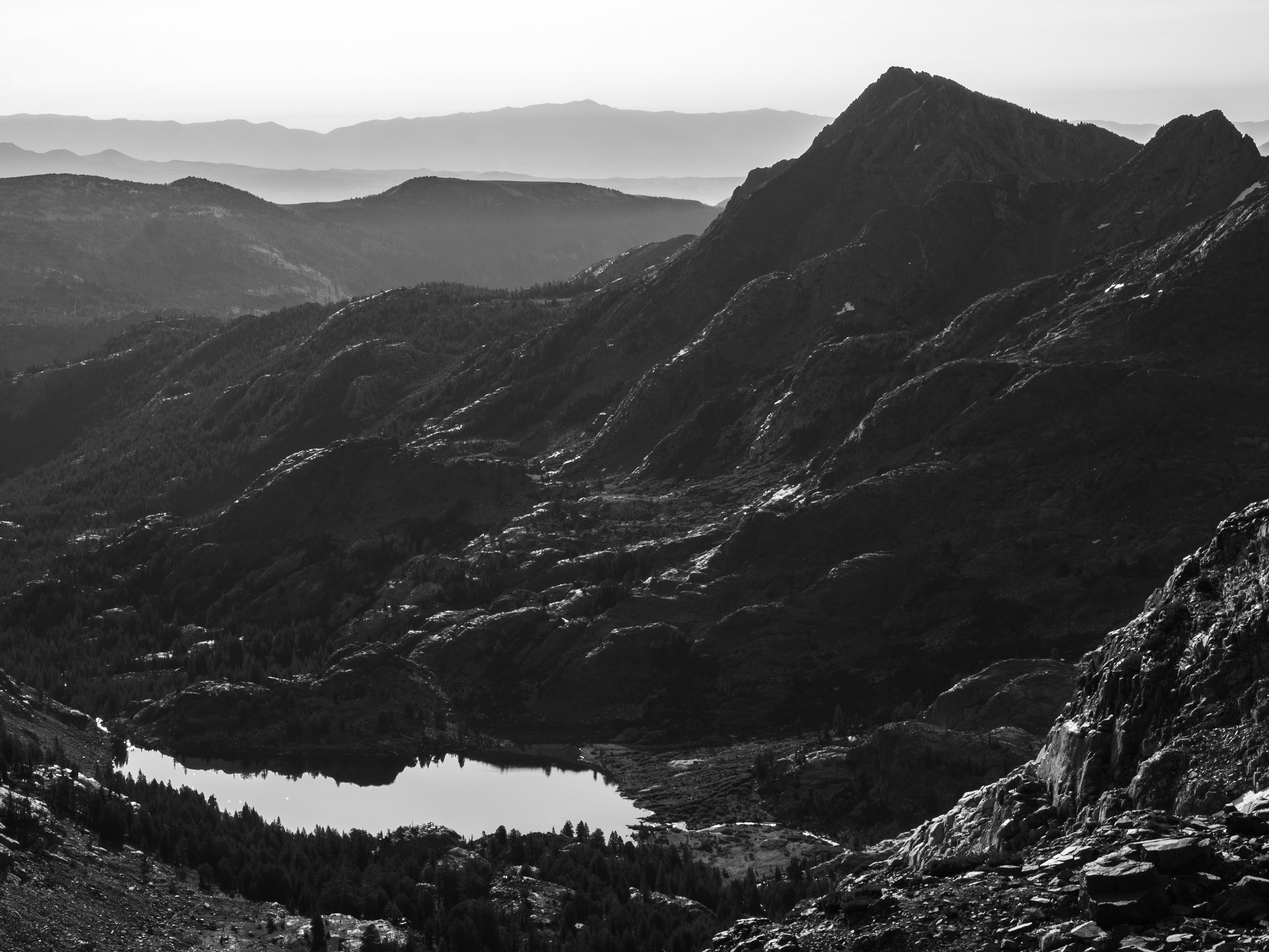 Mountains Overlooking Ediza Lake