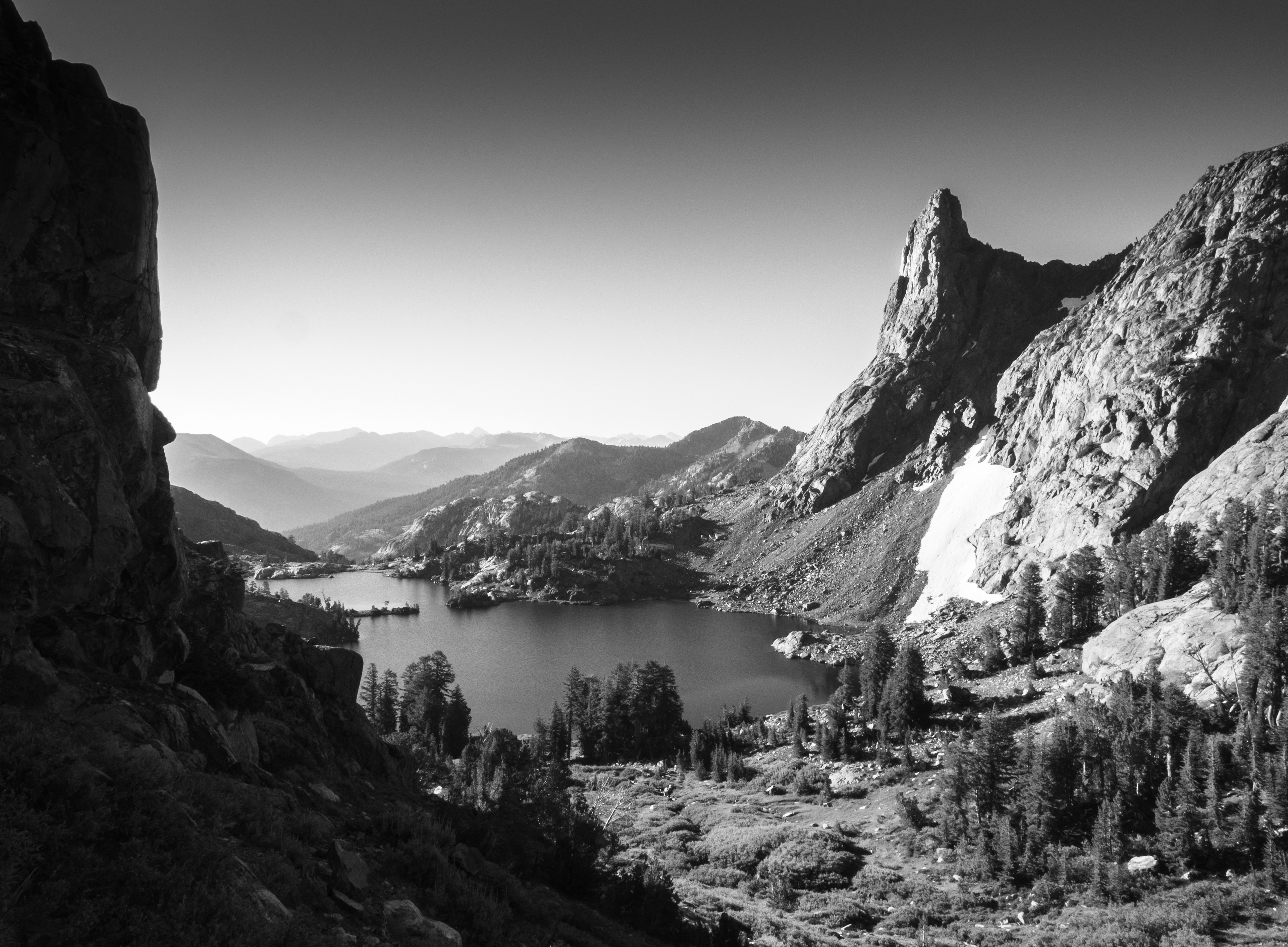 Overlooking Minaret Lake