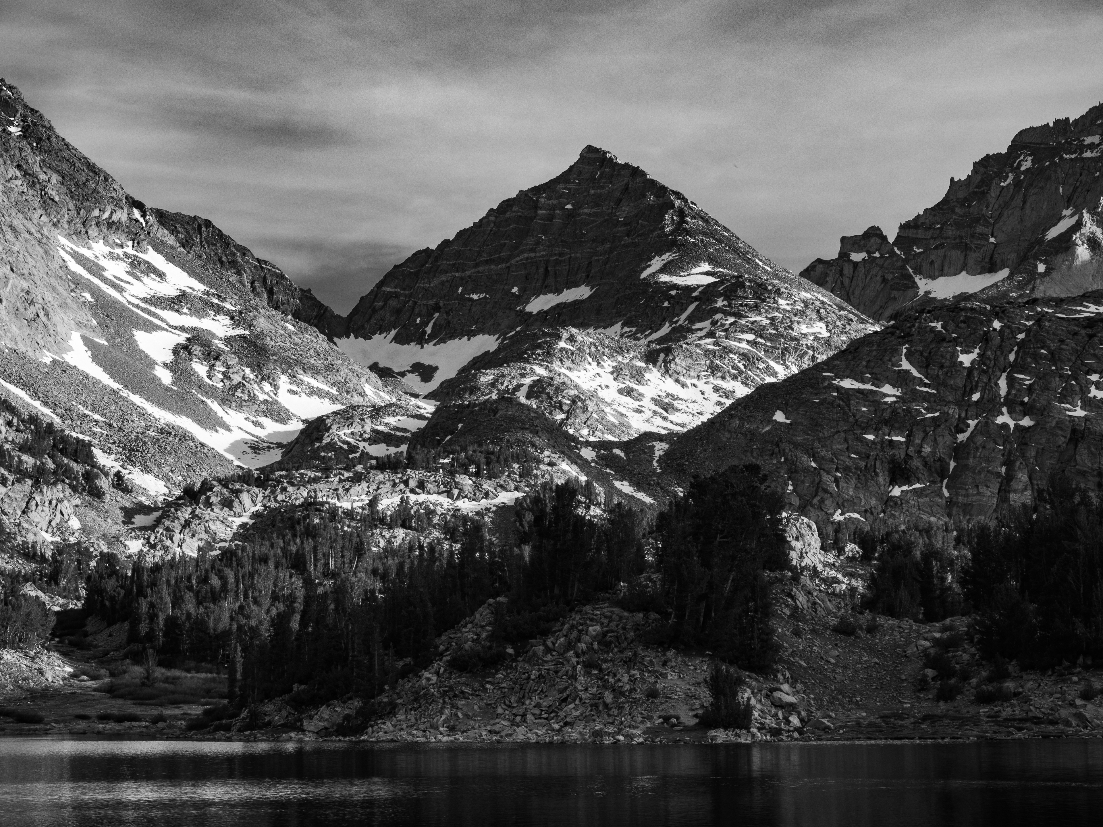 Pyramid Peak at Sunset