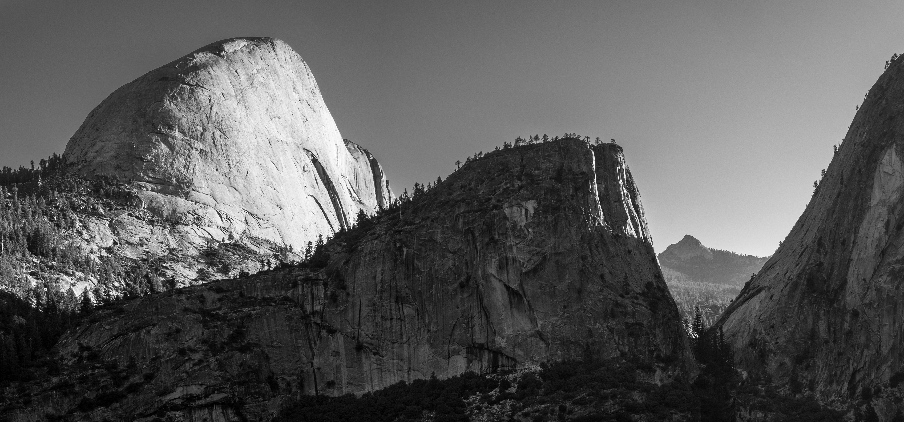 Half Dome & Mt Broderick