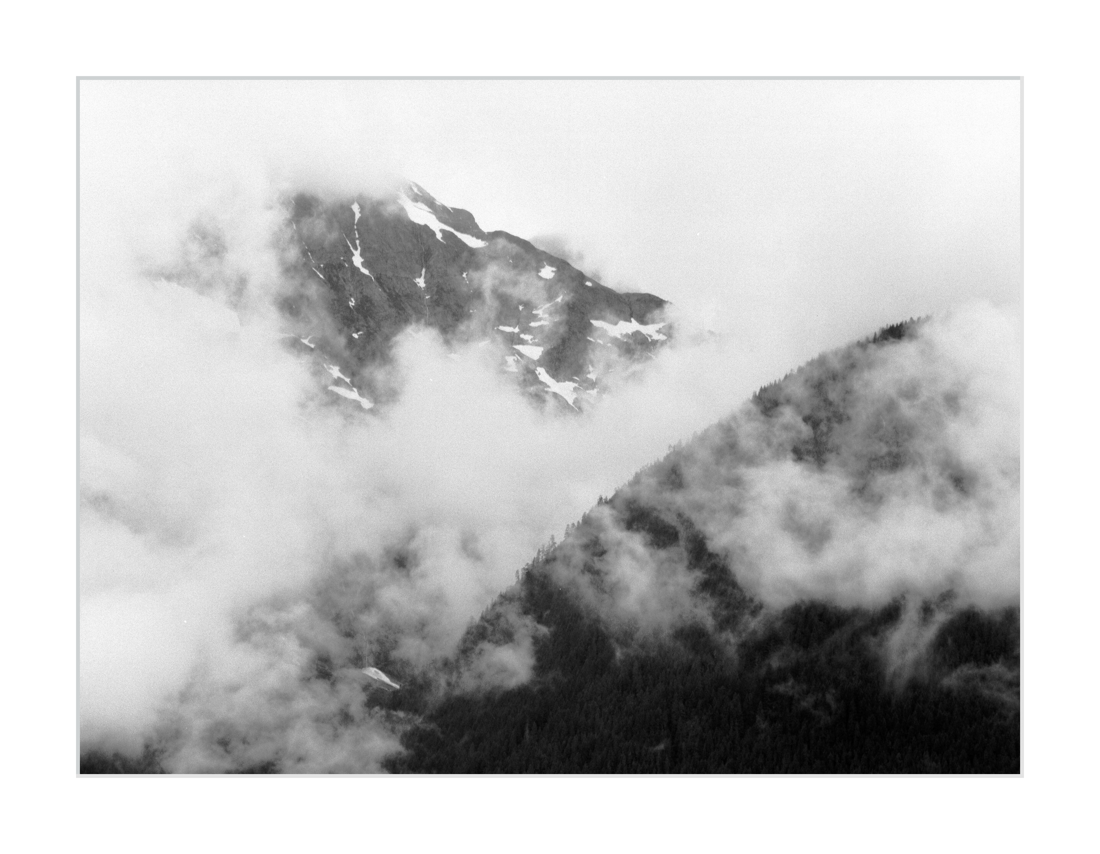 North Cascades Through the Clouds