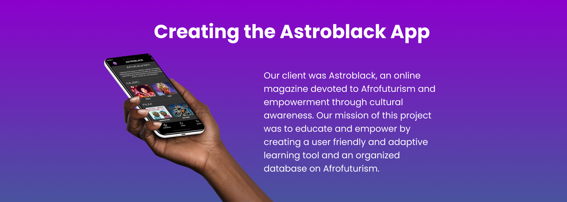hero image for astroblack app