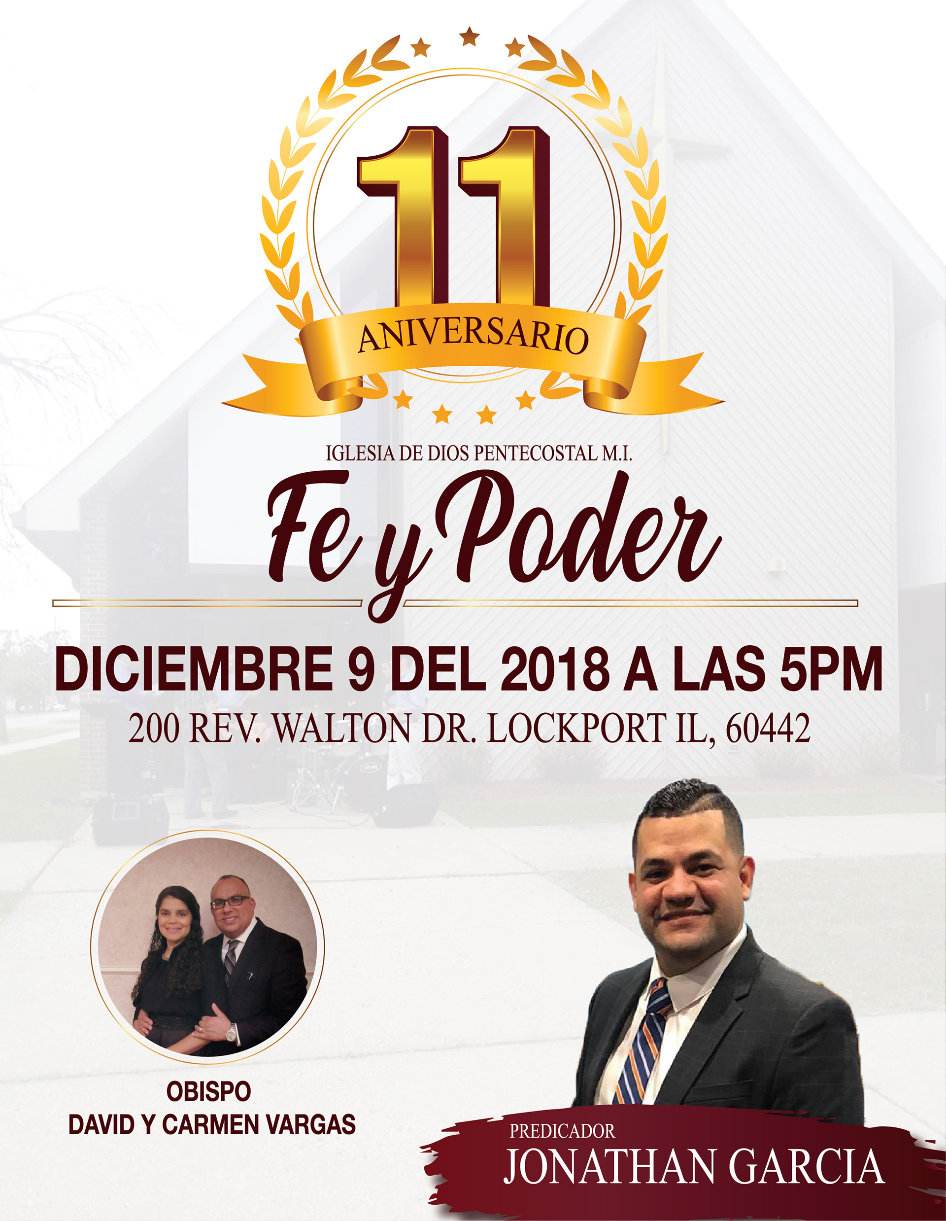 Faith & Power Church Anniversary - Joliet, IL
