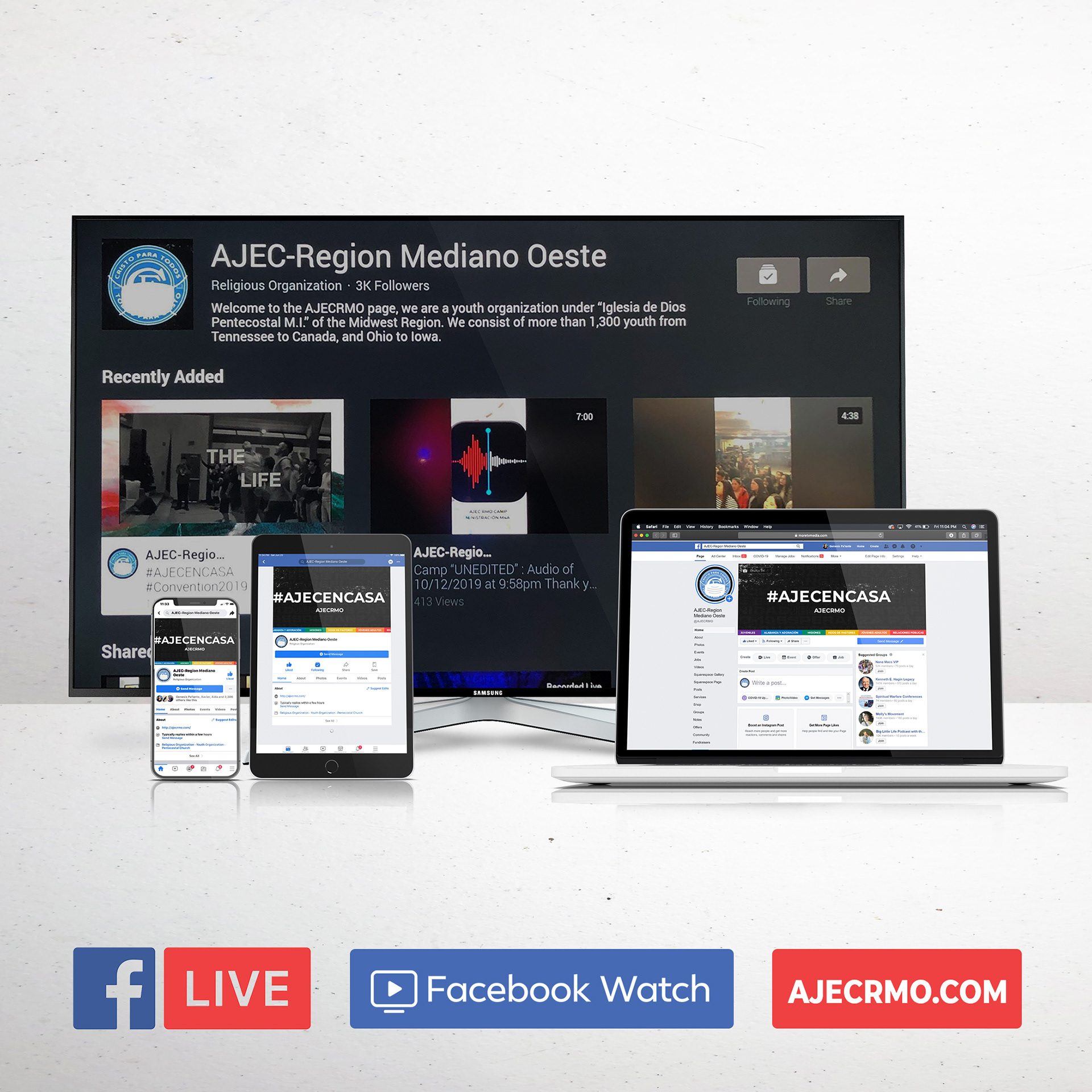 How to watch the Facebook Live Promo