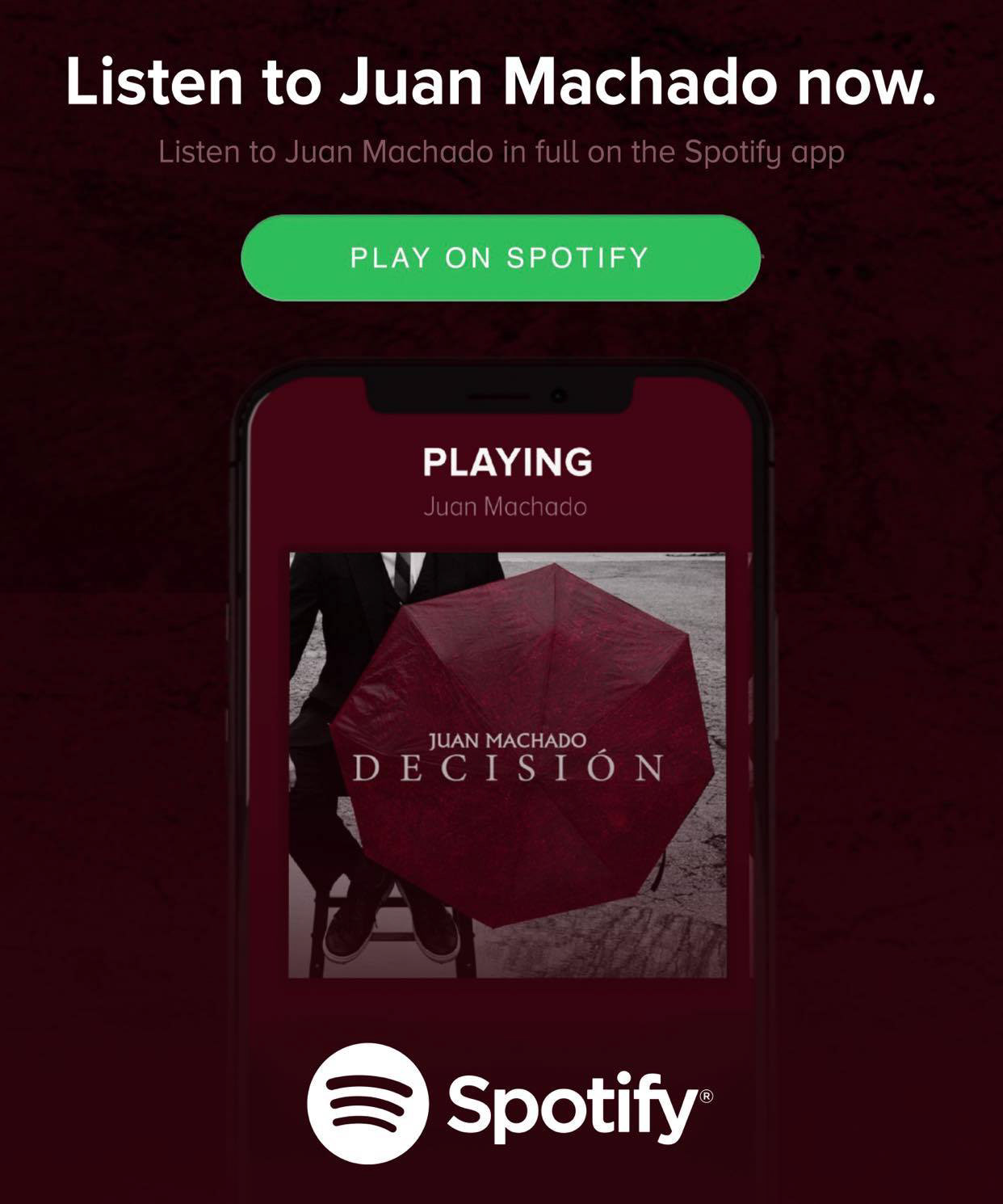 Pastor Juan Machado Music - Spotify Social Media Promotion