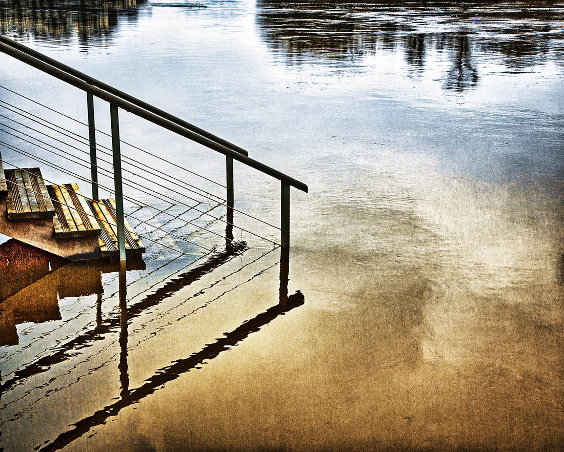 Sous le quai