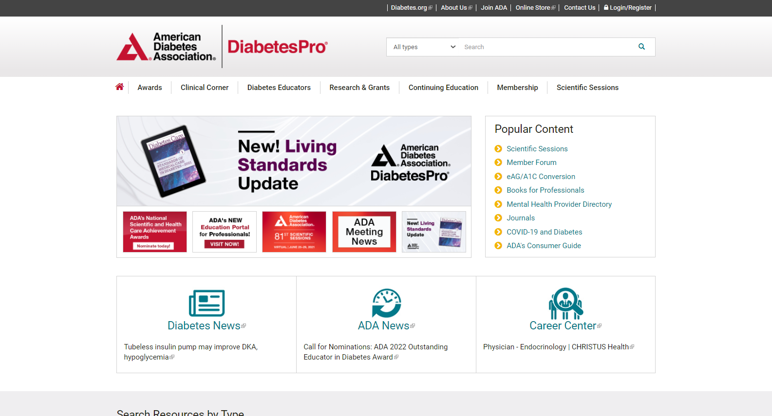 Diabetes Pro Homepage