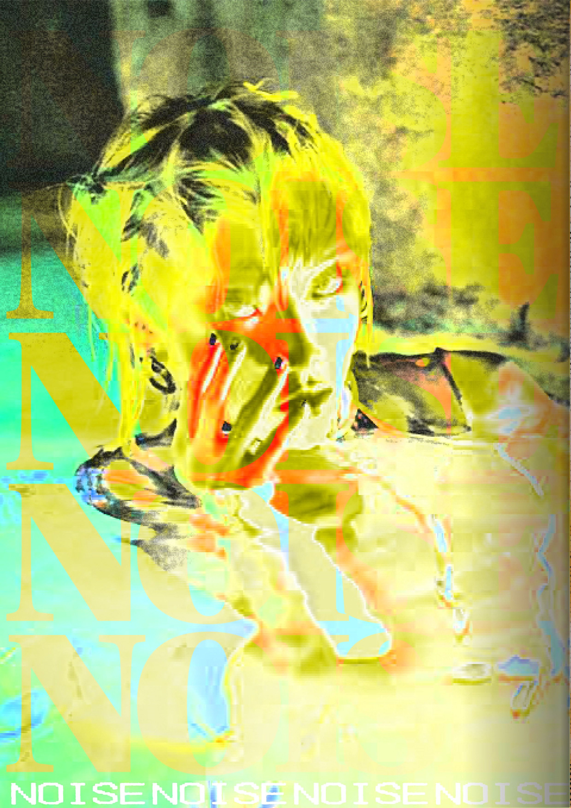 1/2 of a 2 page spread for "NOISE" mag.