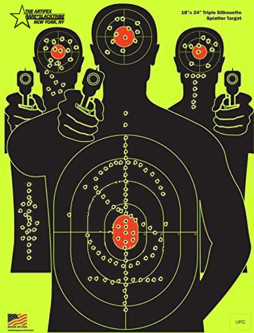 A Flyer concept design for "SLACKTRIBE" I really like the graphical aesthetic of shooting targets so I decided to try and create a poster out of one. This is what came out of the idea.