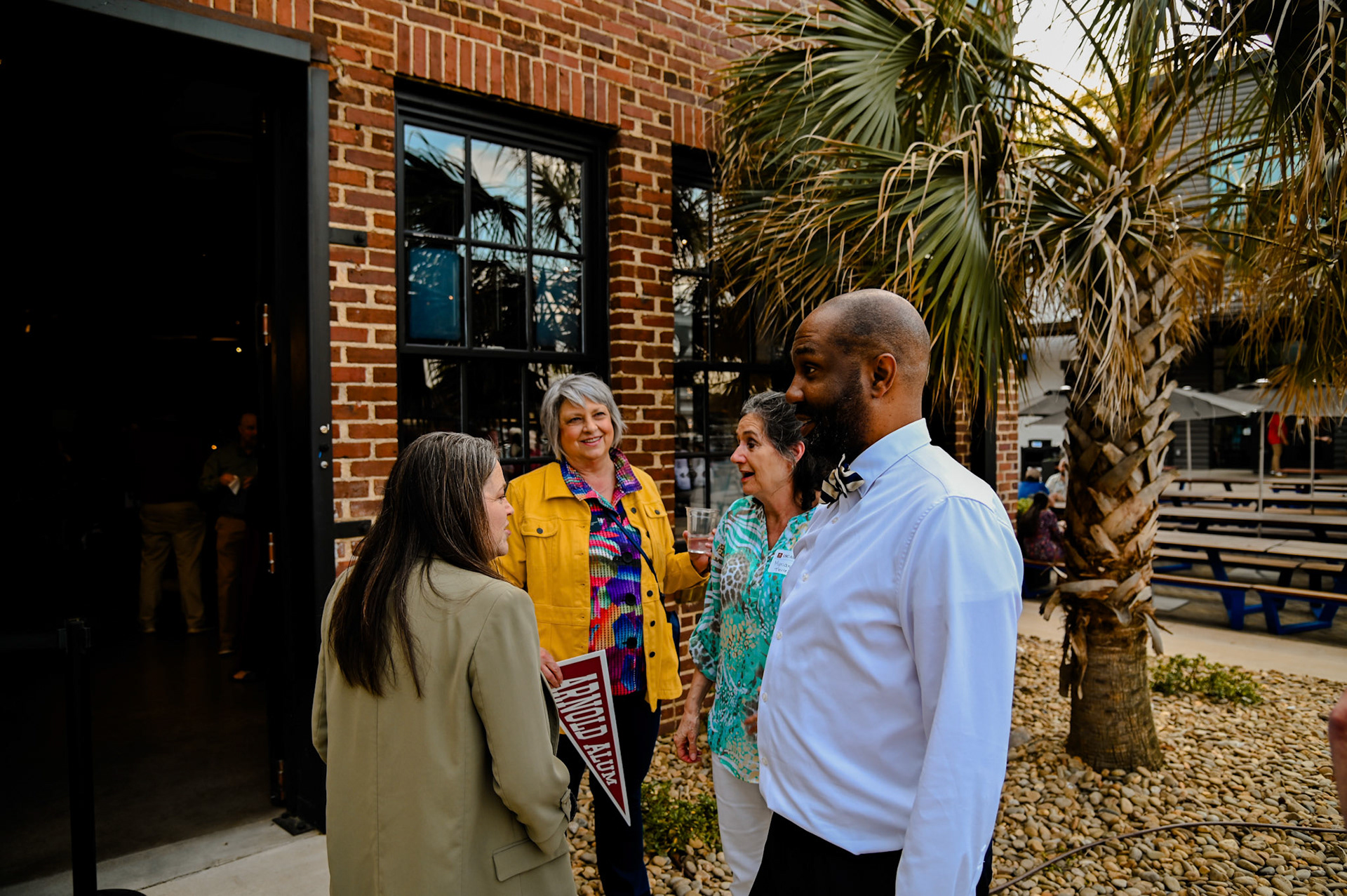Shaun Owens with Rebecca Jordan, Myriam Torres, and Tara Sabo-Attwood
