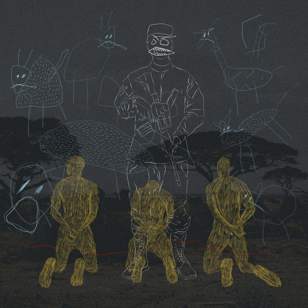 MSF South Africa: Illustration Excerpt from stories for International Migrants Day