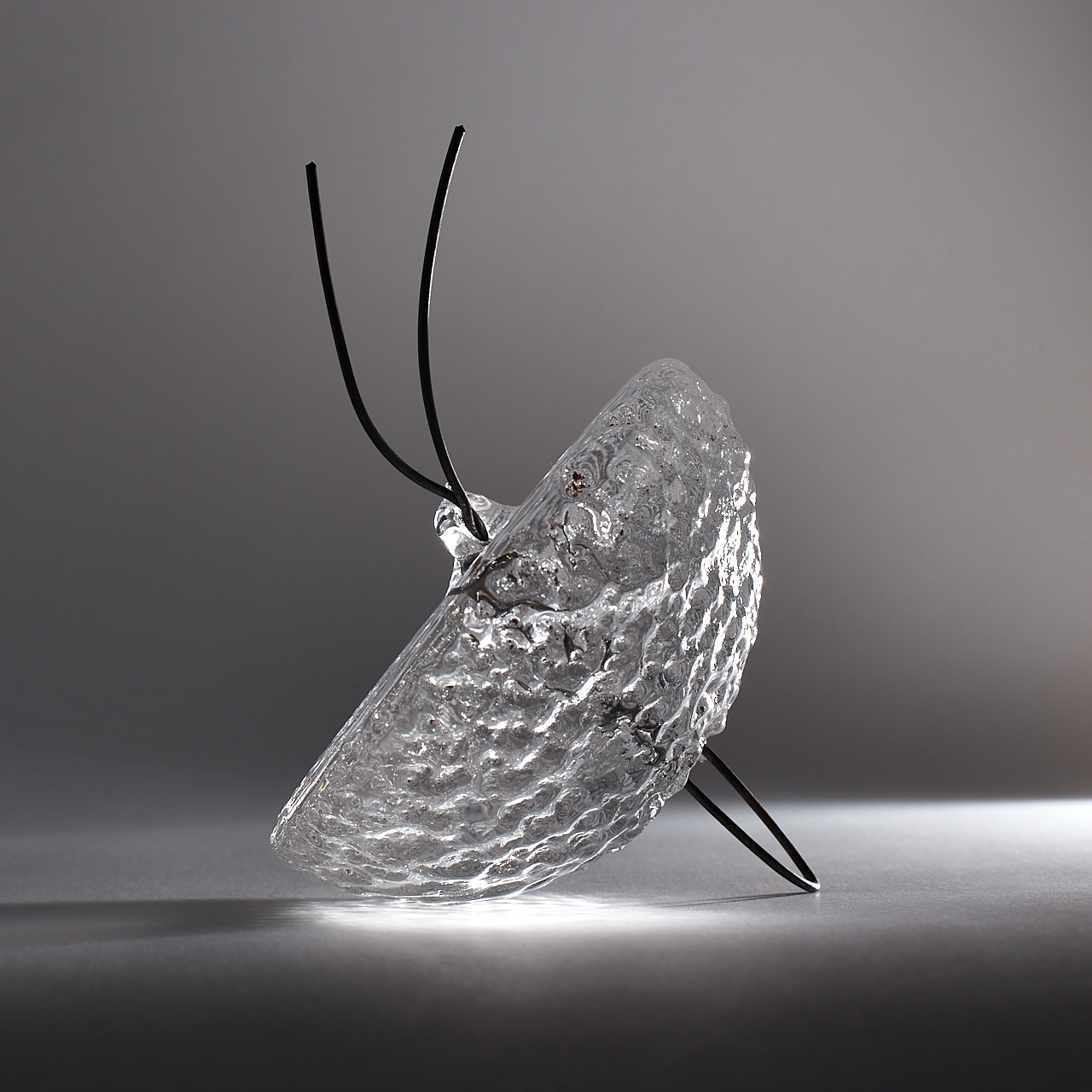 Sculpture photography with a flashgun.