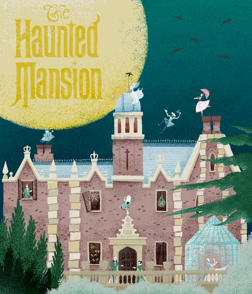 Haunted Mansion fan art