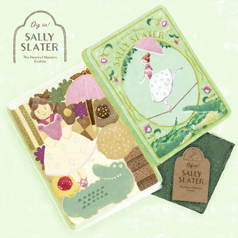 Haunted Mansion fan art 'SALLY SLATER'