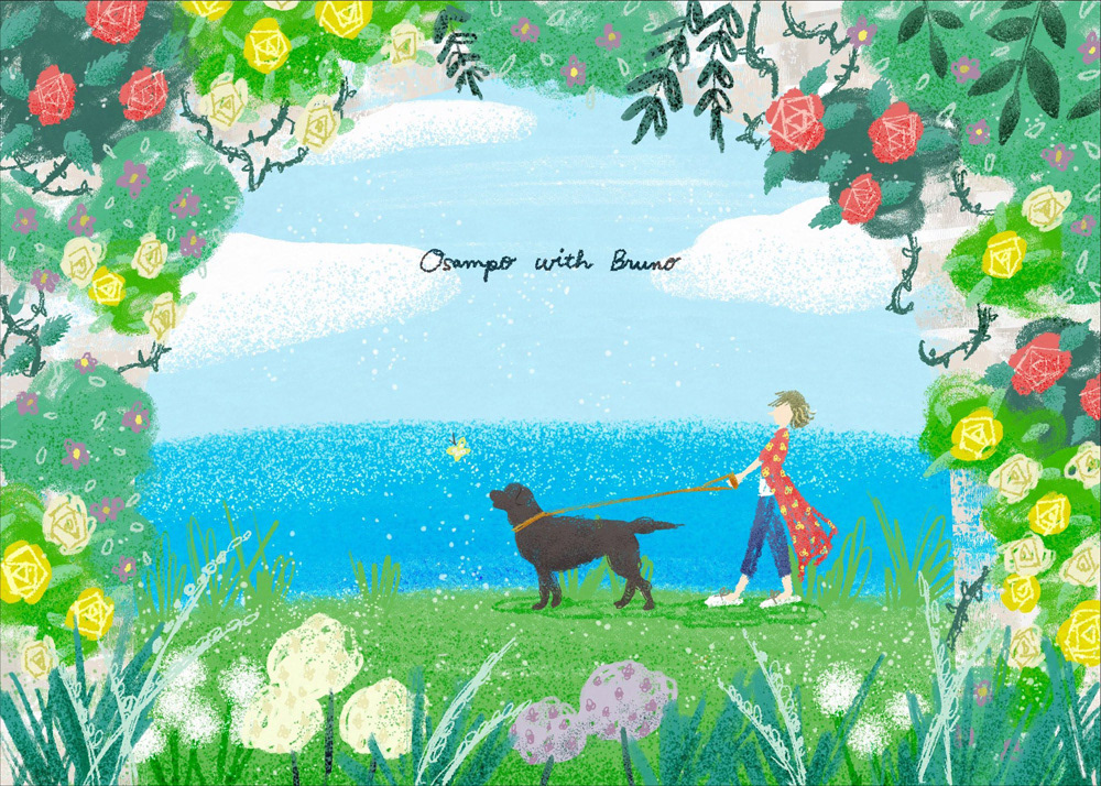 pet portrait 'Bruno'