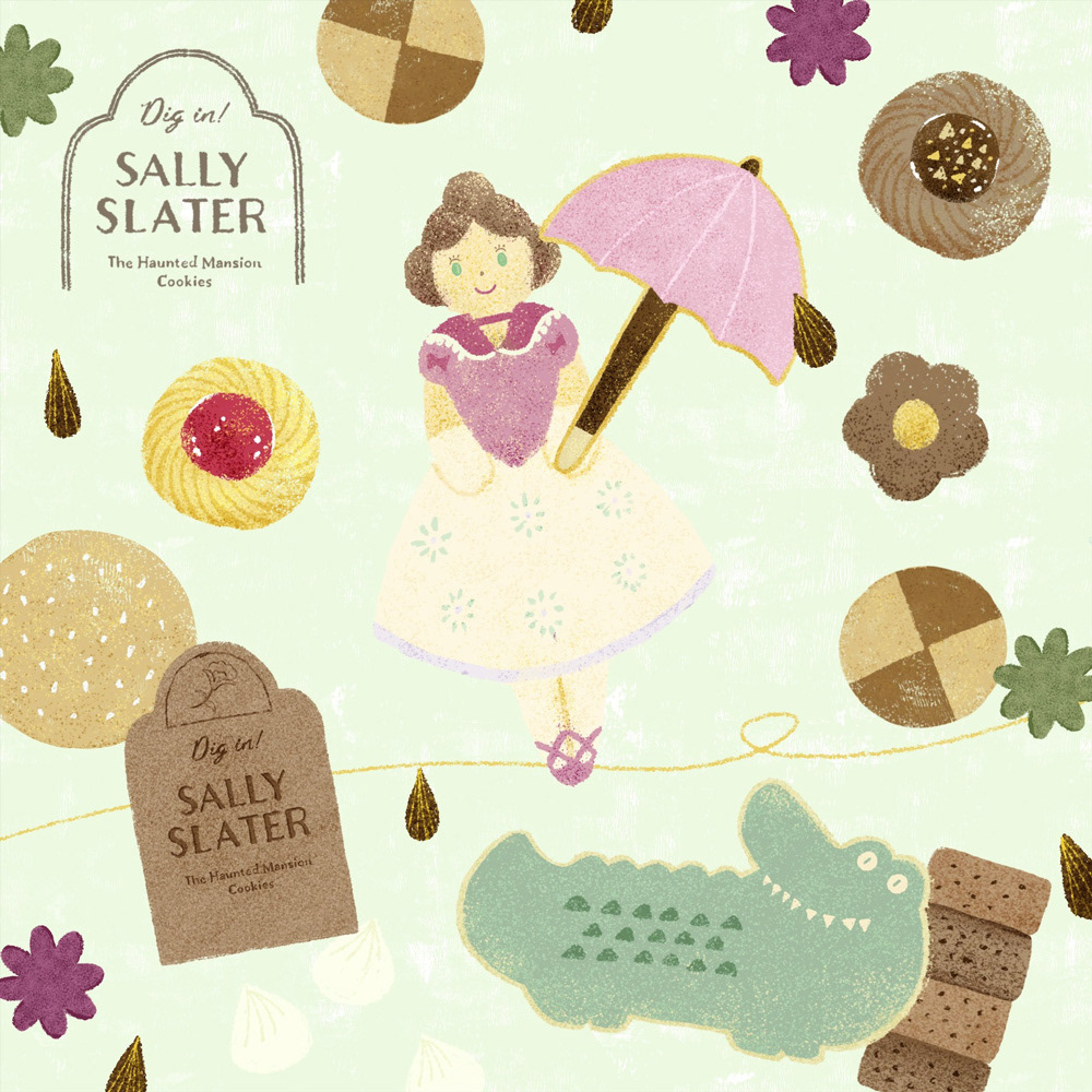 Haunted Mansion fan art 'SALLY SLATER'