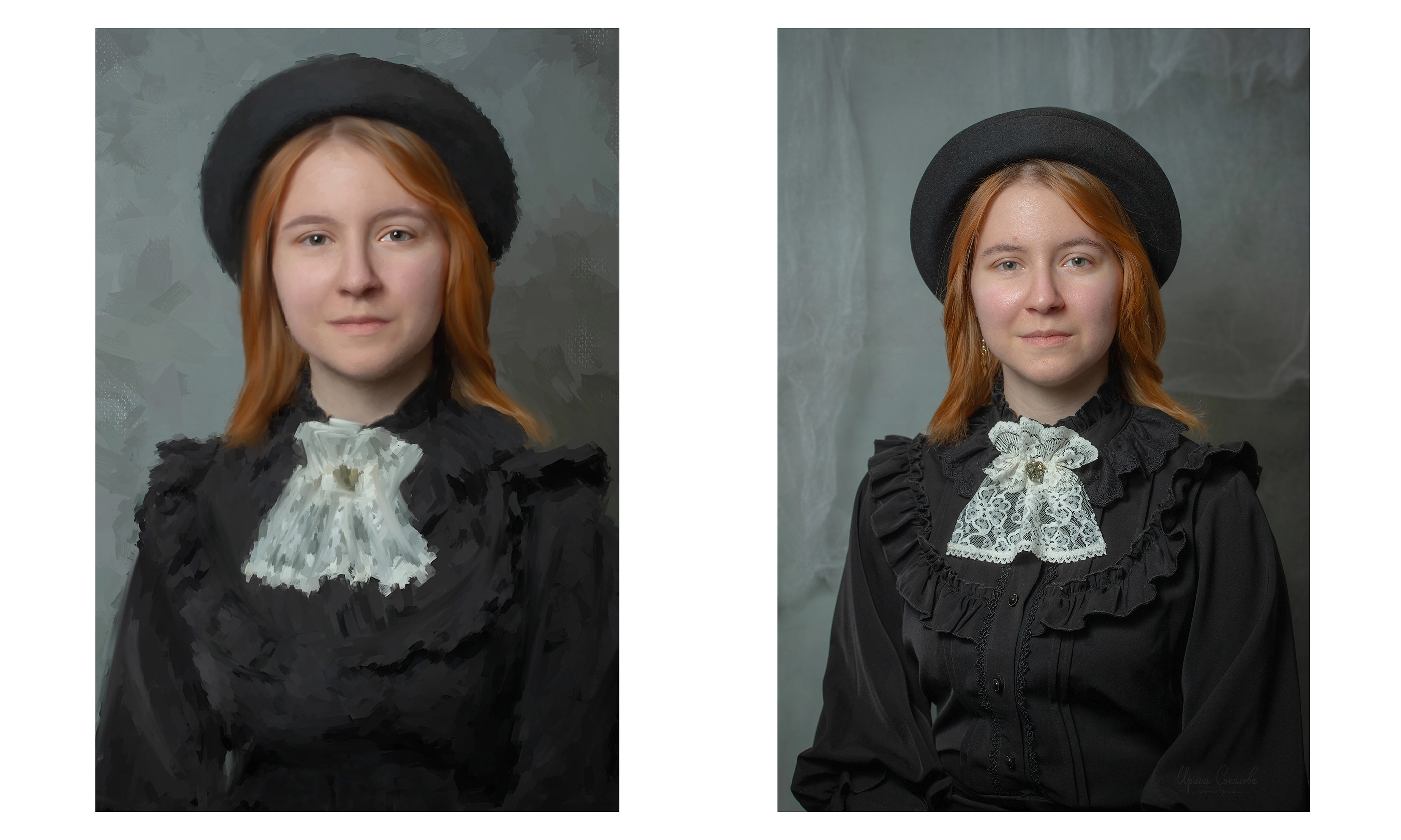 Стилизация под масляную живопись