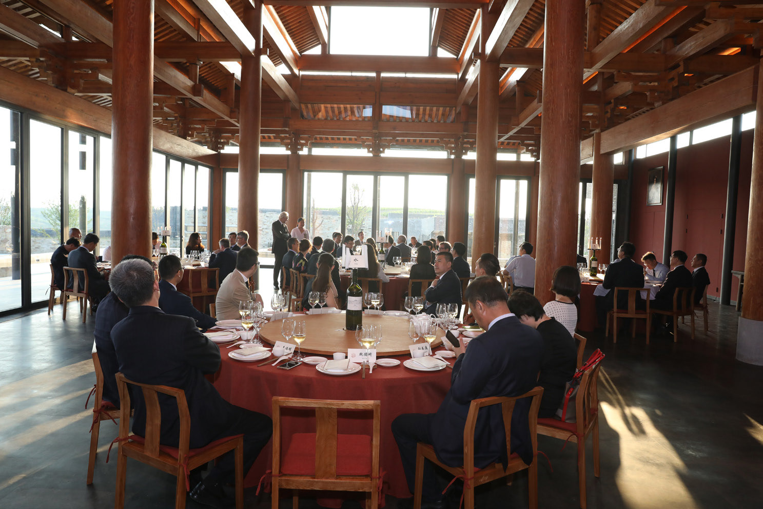 événement du lancement du premier vin