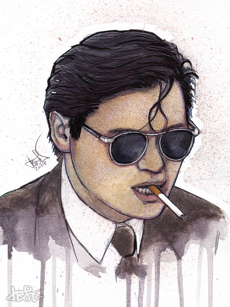 'MARK GOR' - Ink on paper, 2014