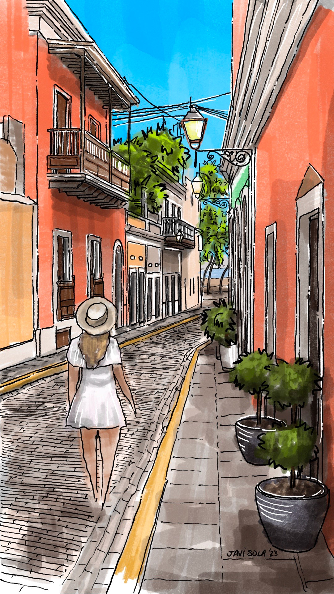 Street in San Juan, PR.