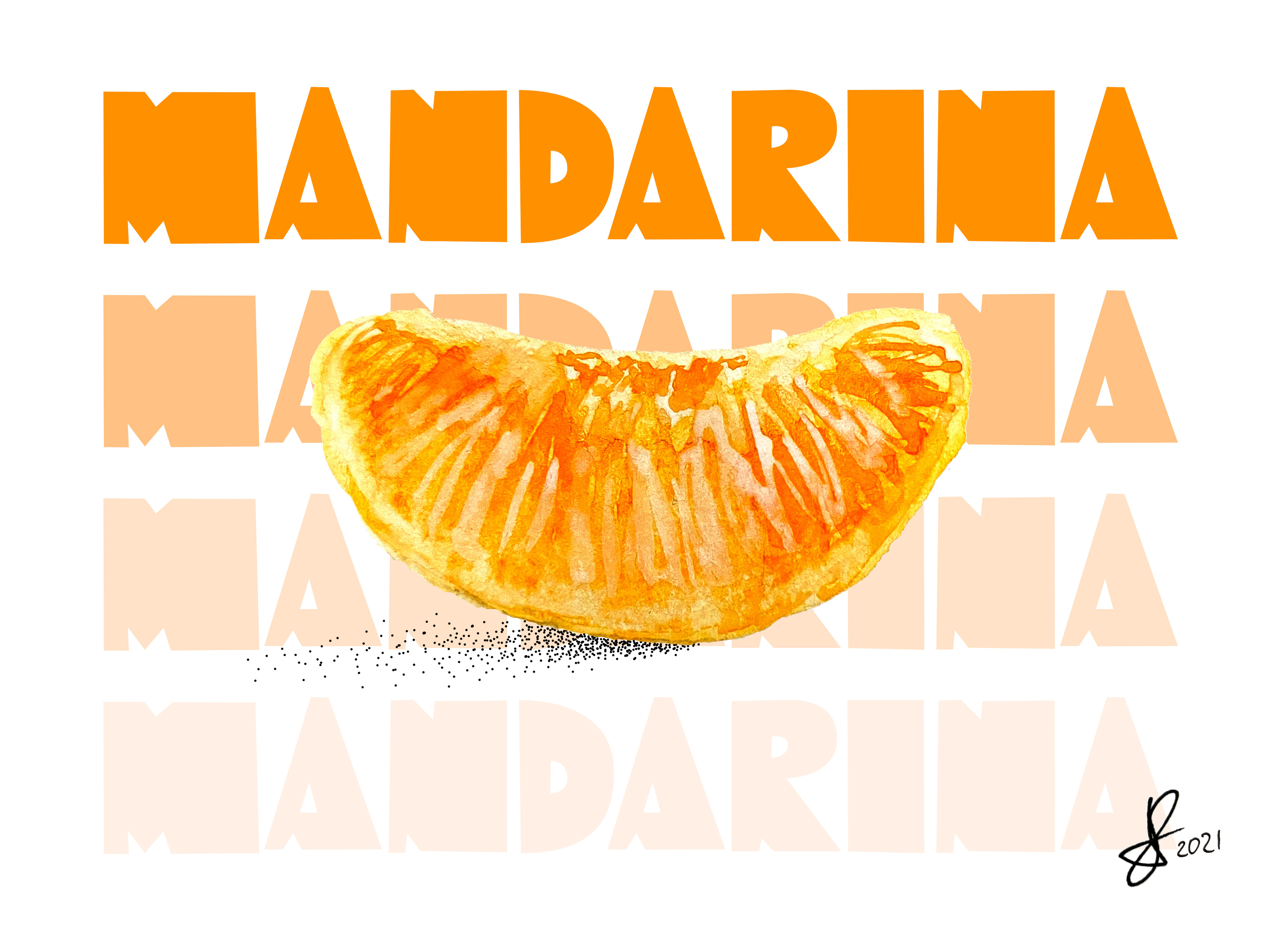 Traditional Watercolor and Adobe Illustrator