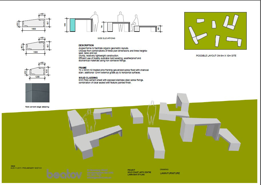 HOTA outdoor furniture design