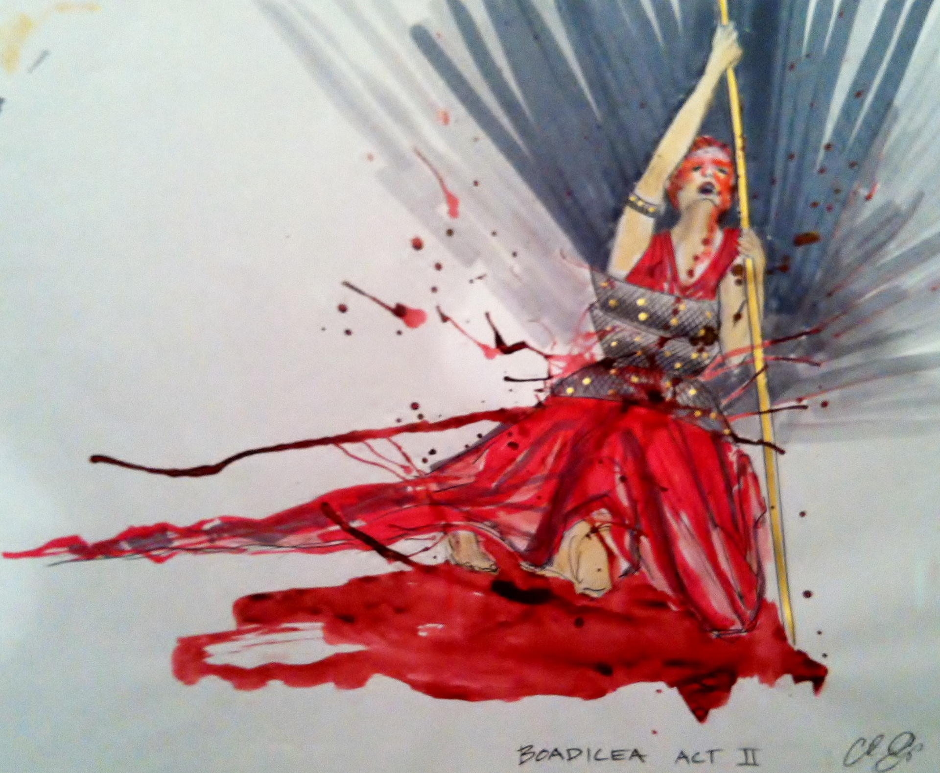 Costume sketch