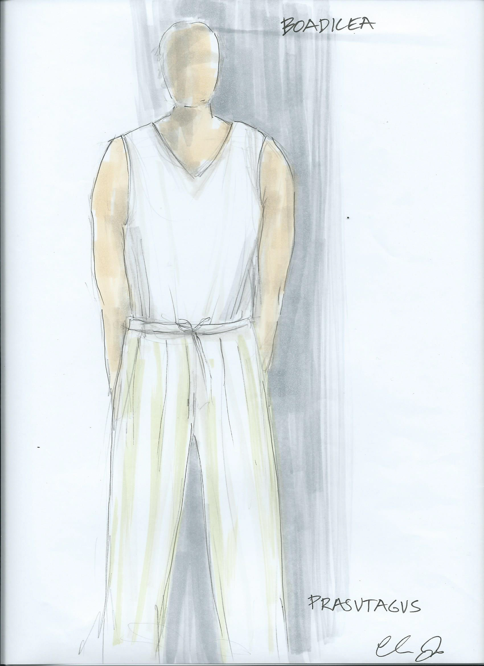 Costume sketch