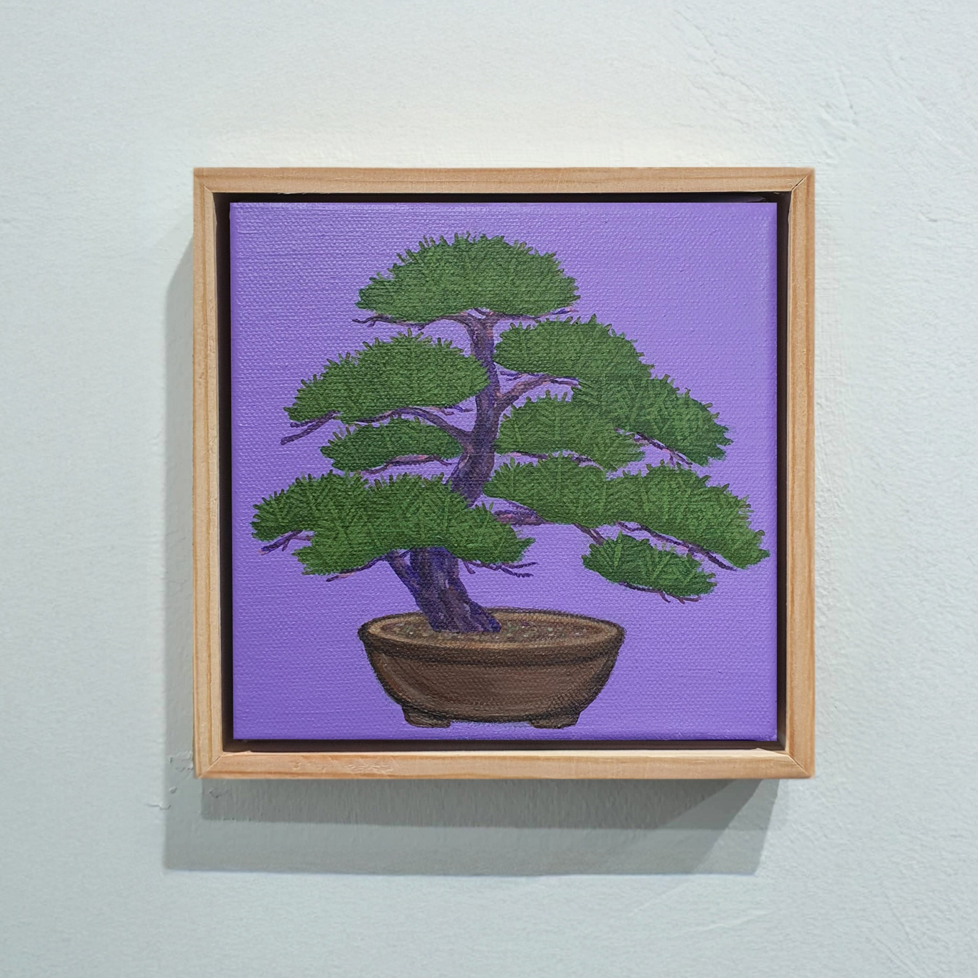 기억의 조각( Piece of Memory), 15x15cm, Acrylic on canvas, 2026