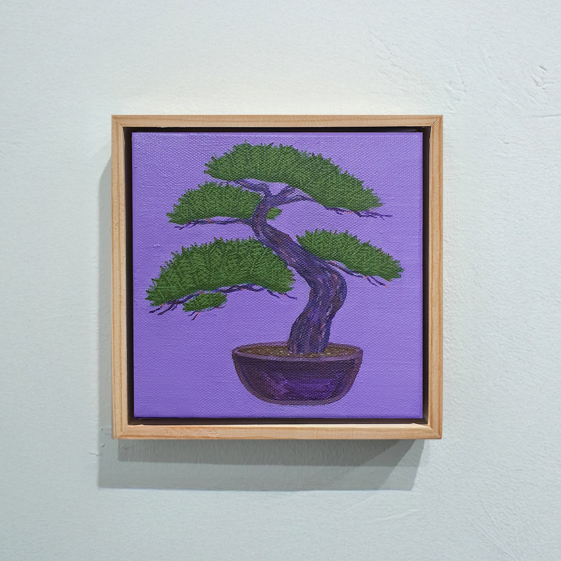 기억의 조각( Piece of Memory) #4, 15x15cm, Acrylic on canvas, 2026