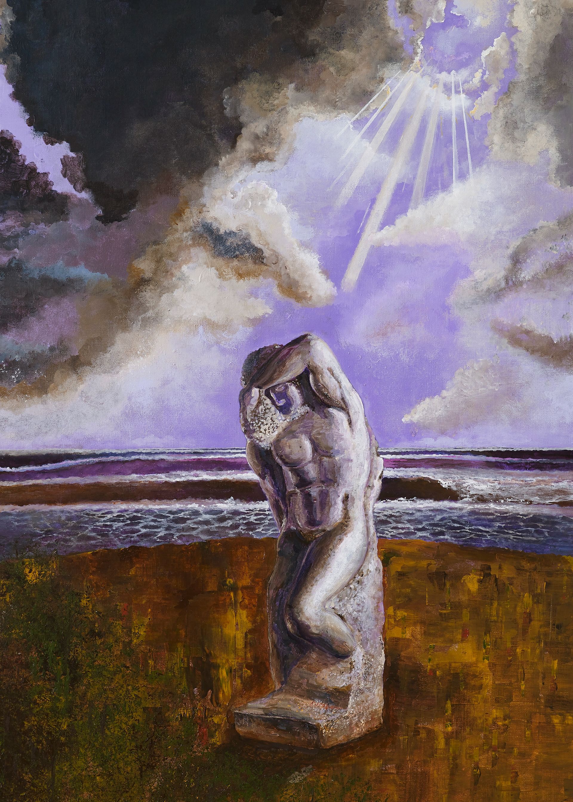 Passion, patience for freedom, Acrylic on canvas, 90.9x65.1cm, 2019