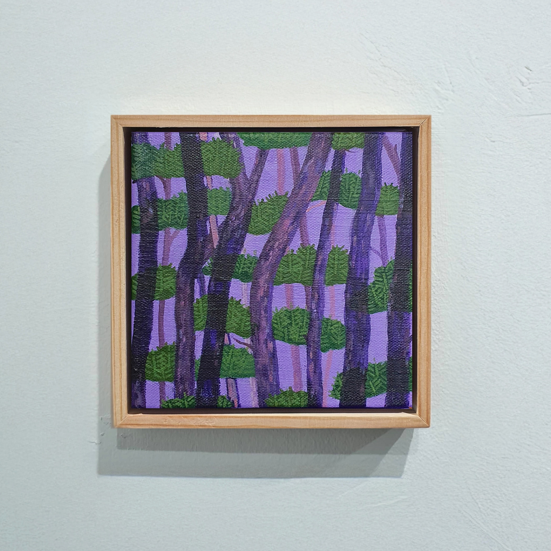 기억의 조각( Piece of Memory) #3, 15x15cm, Acrylic on canvas, 2026