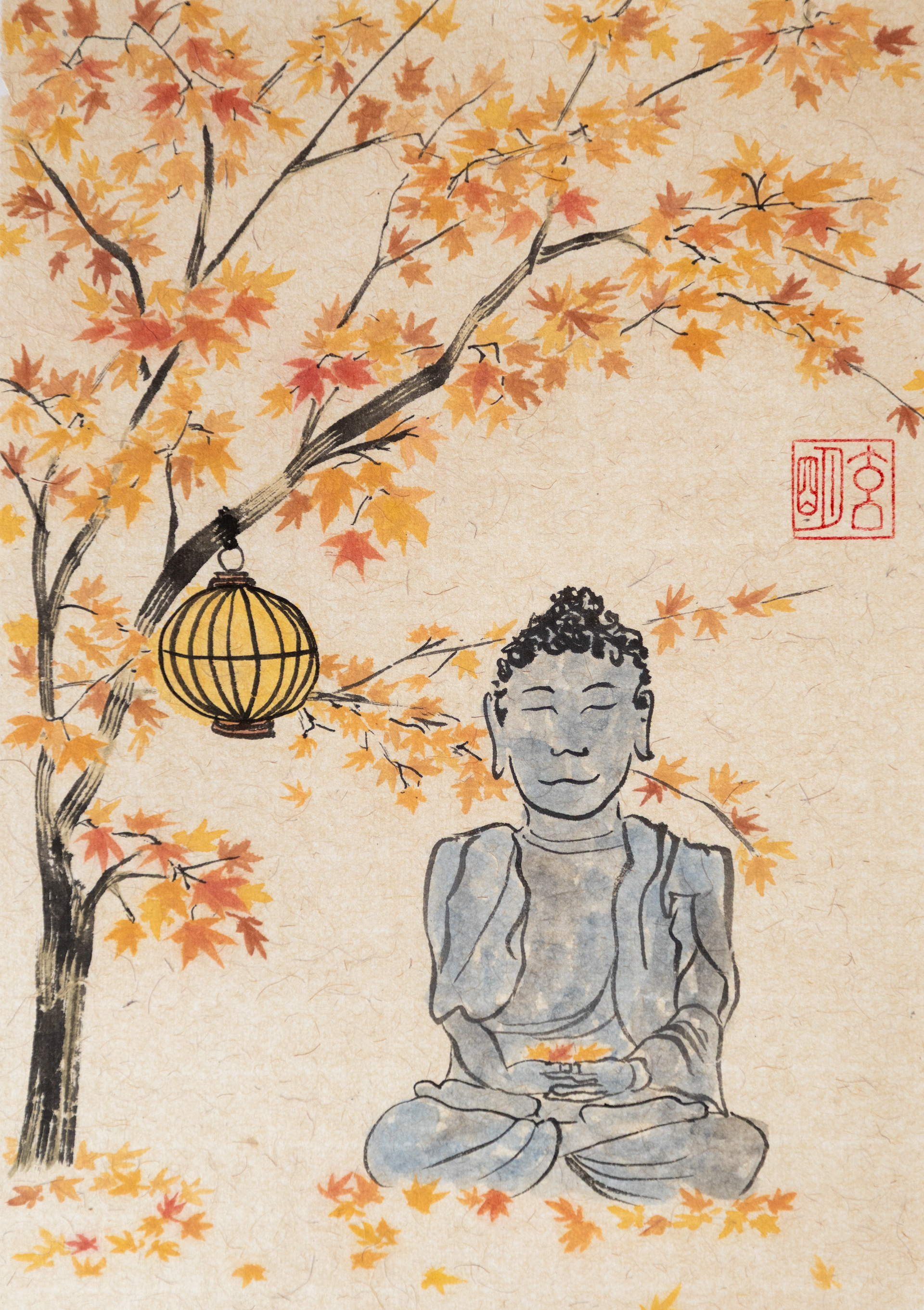 Amber offering - £350 (Framed 50x40cm)