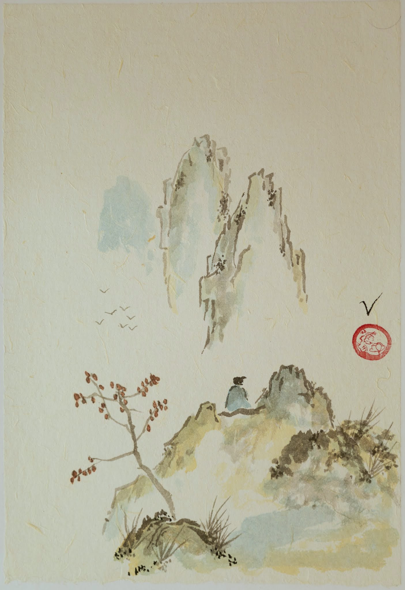 Looking to the Mountain - sold