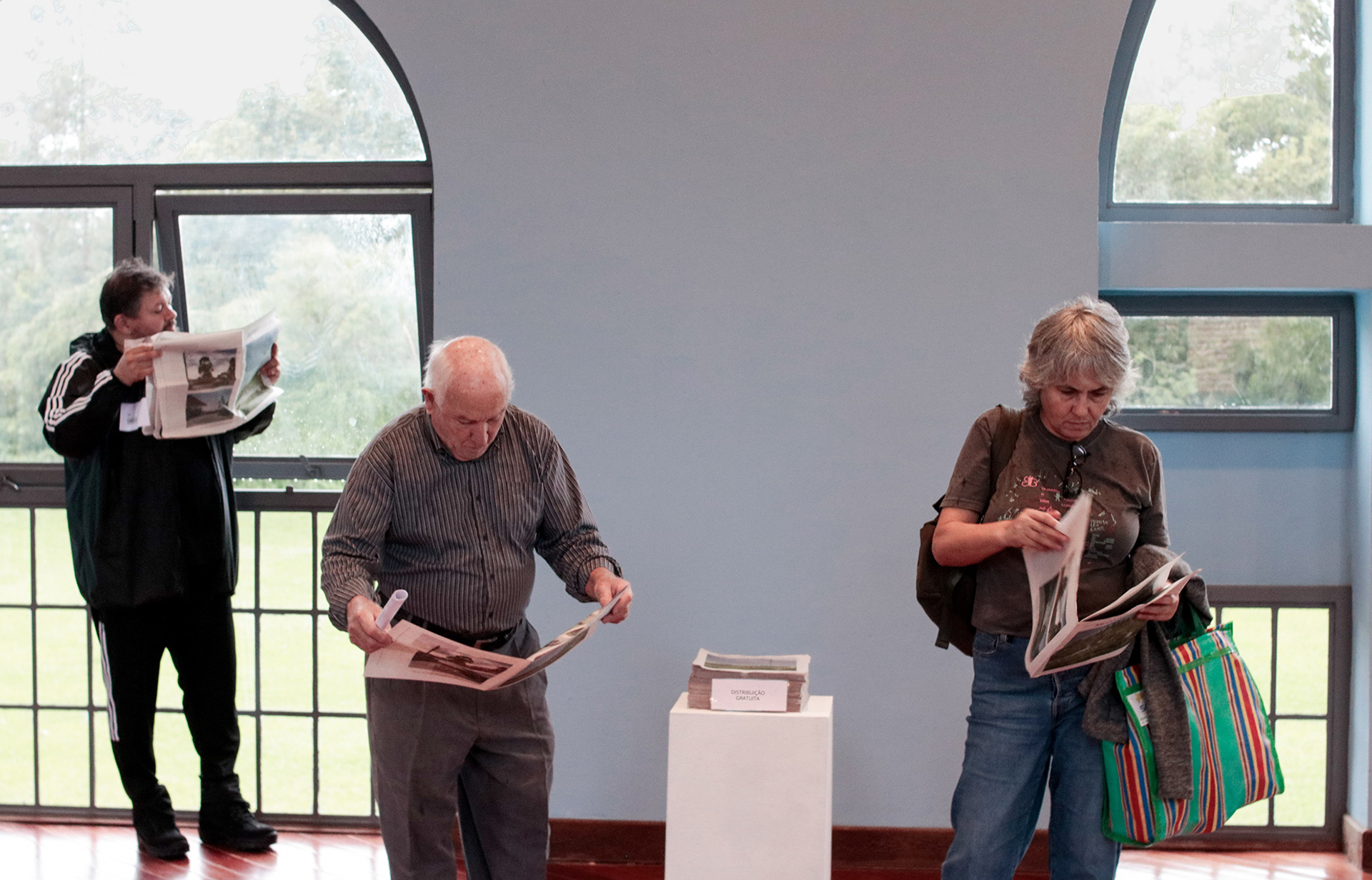 Exposição LÁ EMBAIXO ERA UM OUTRO MUNDO | Museu Estadual do Carvão | Arroio dos Ratos | 2024 | Foto: Anna Ortega